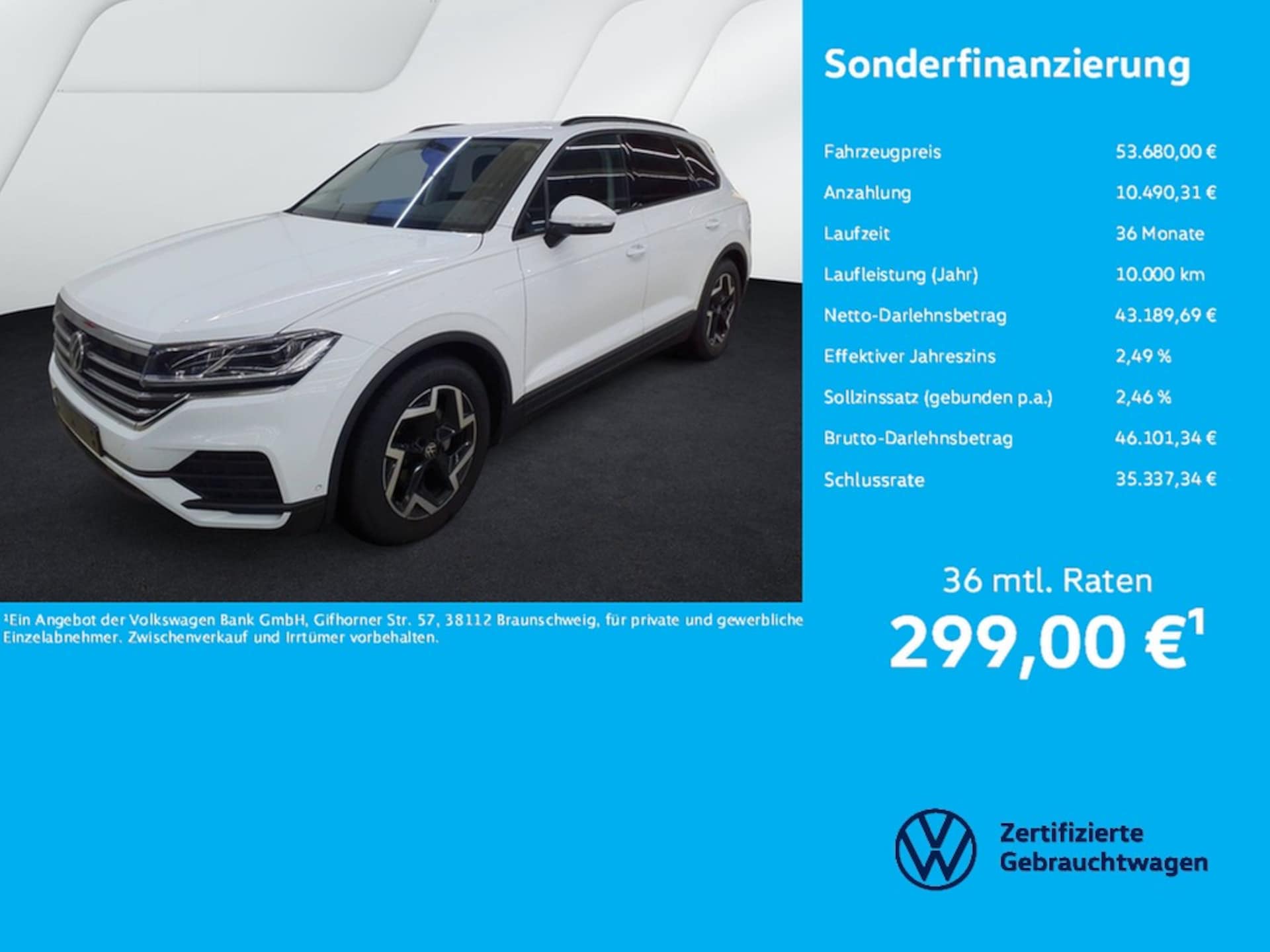 Volkswagen Touareg Basis-Modell