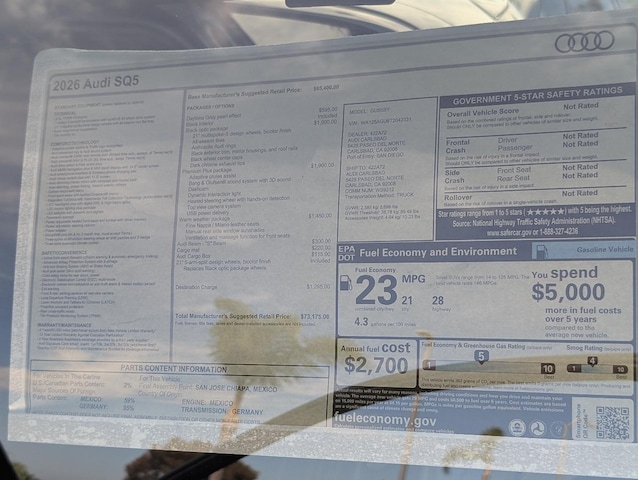 2026 Audi SQ5