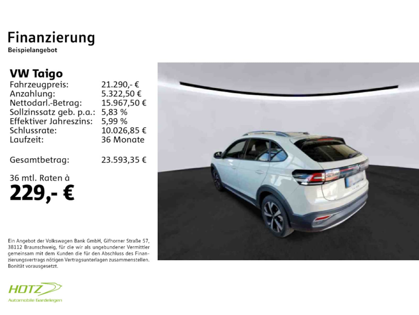 Volkswagen Taigo – Bild 2