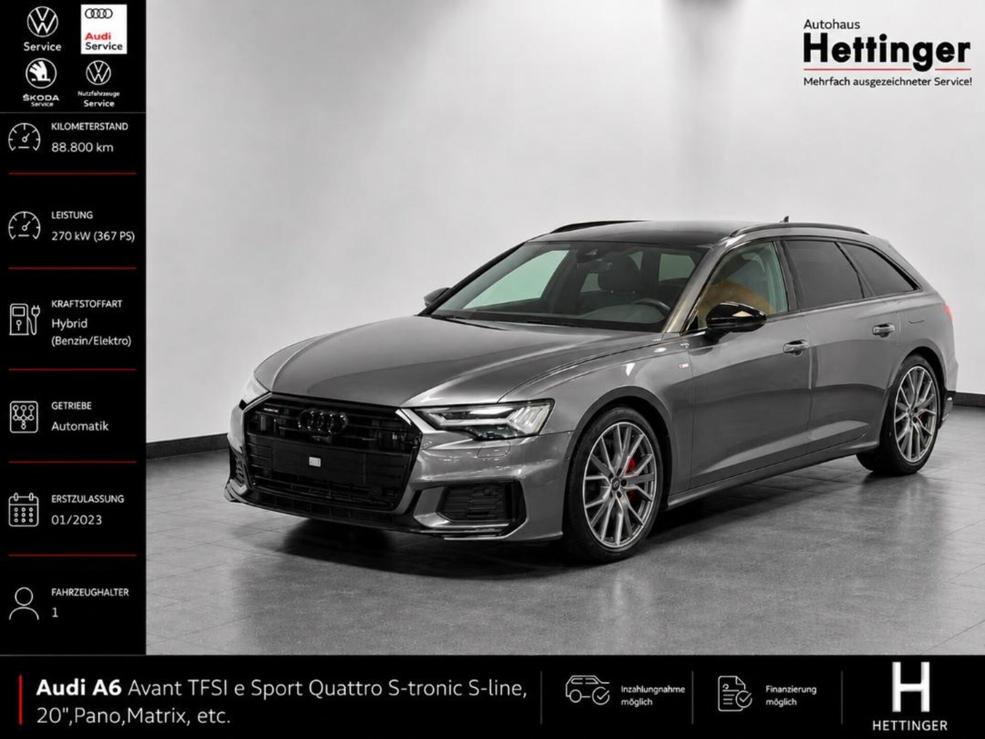 Audi A6 Avant TFSI e