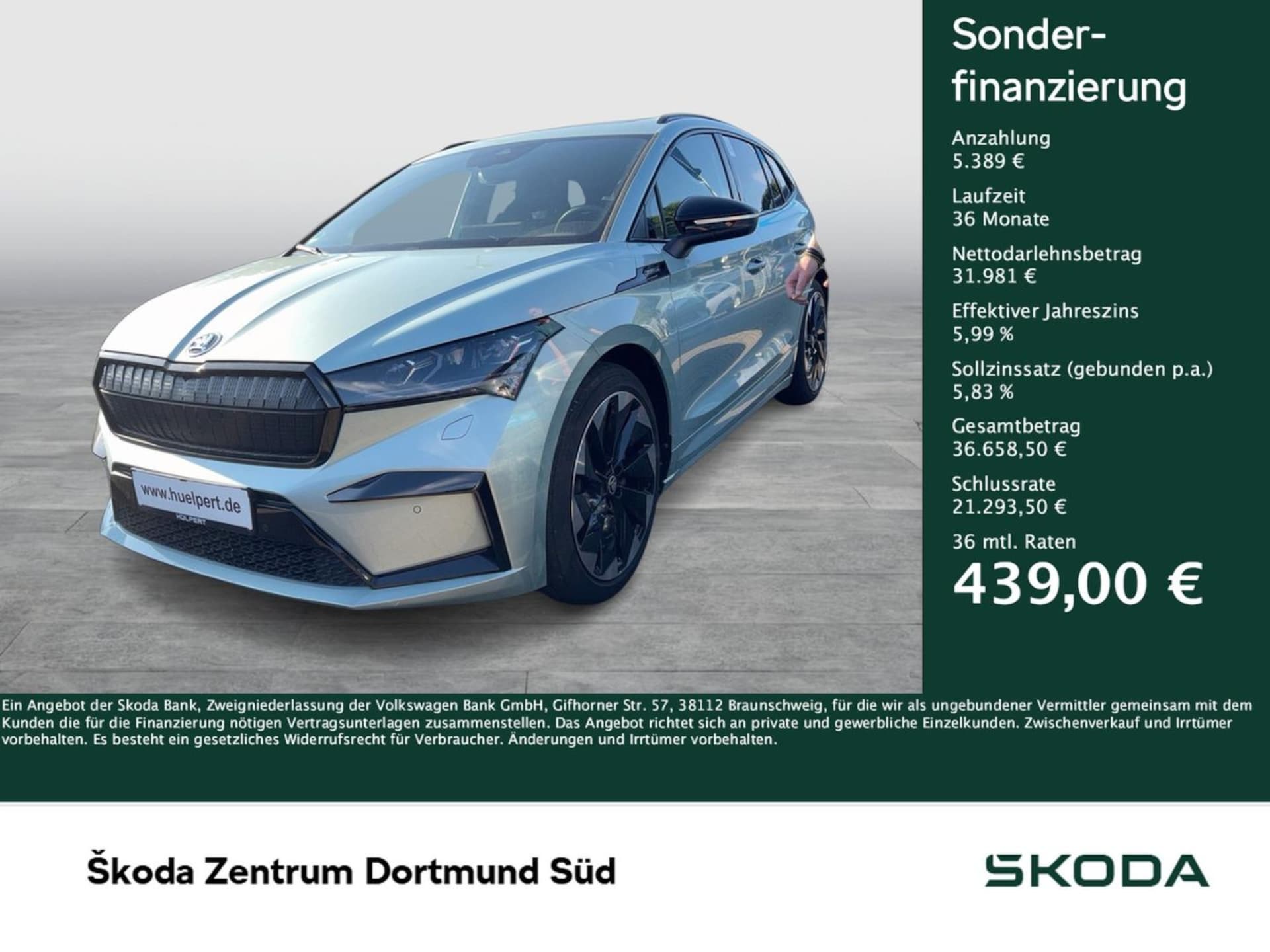 Skoda Enyaq 80X Sportline