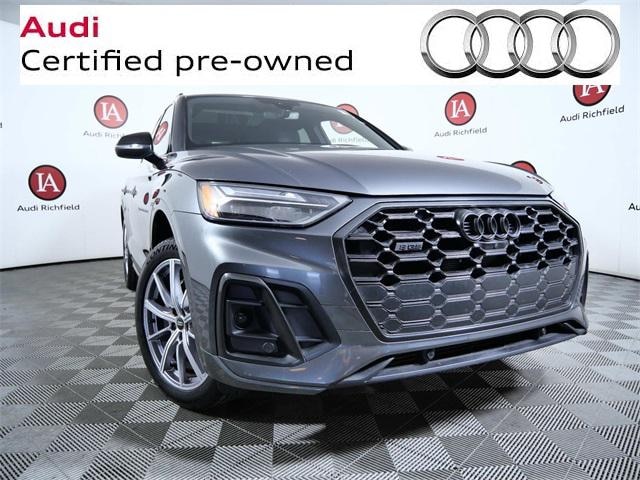 Used 2022 Audi SQ5 Premium Plus with VIN WA1B4AFY2N2101305 for sale in Richfield, Minnesota
