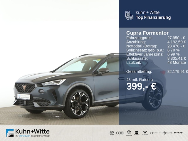 CUPRA Formentor 1.5 TSI AHK+LED+RFK+SHZ+Navi (27103)