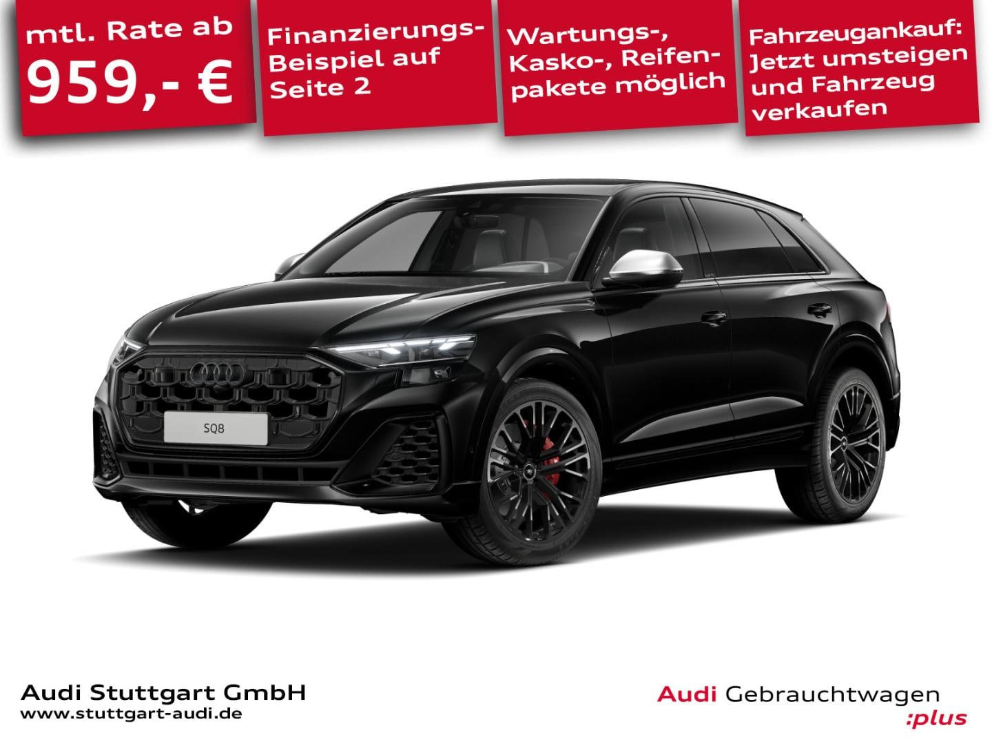 Bild über Audi SQ8 SUV TFSI quattro tiptronic - für weitere Informationen kontaktieren Sie den Audi Partner