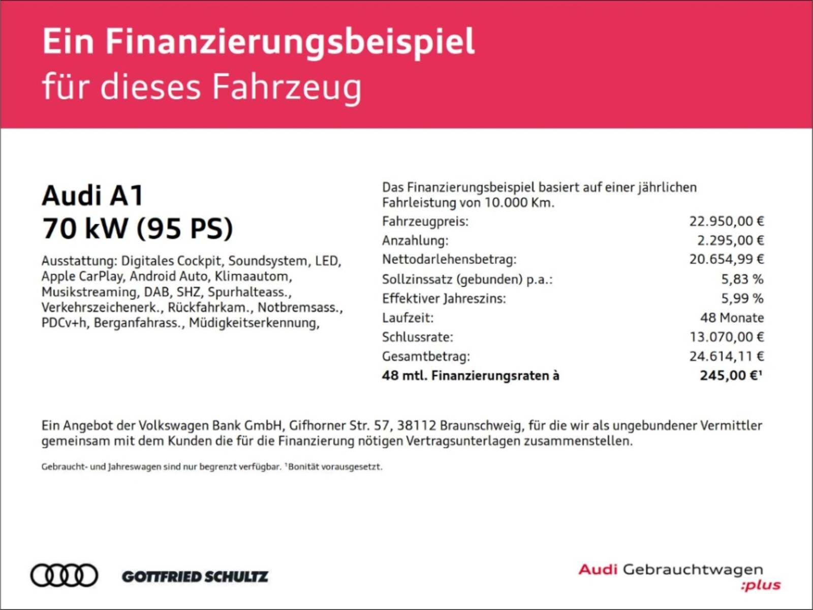 Audi A1 Sportback – Bild 2