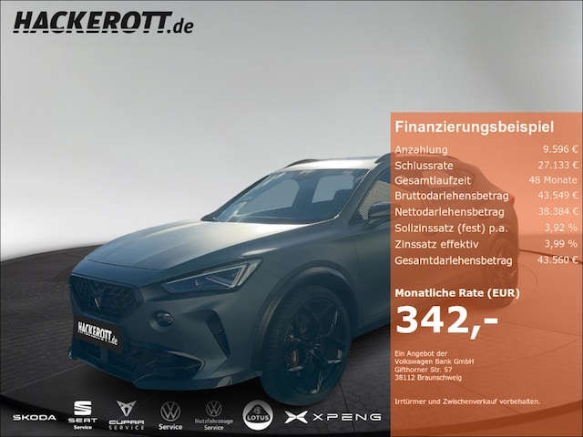 CUPRA Formentor 2.5 TSI VZ5 4Drive EU6d LED Navi Keyless Start AD Kurvenlicht ACC Parklenkass. (GW-R121682)