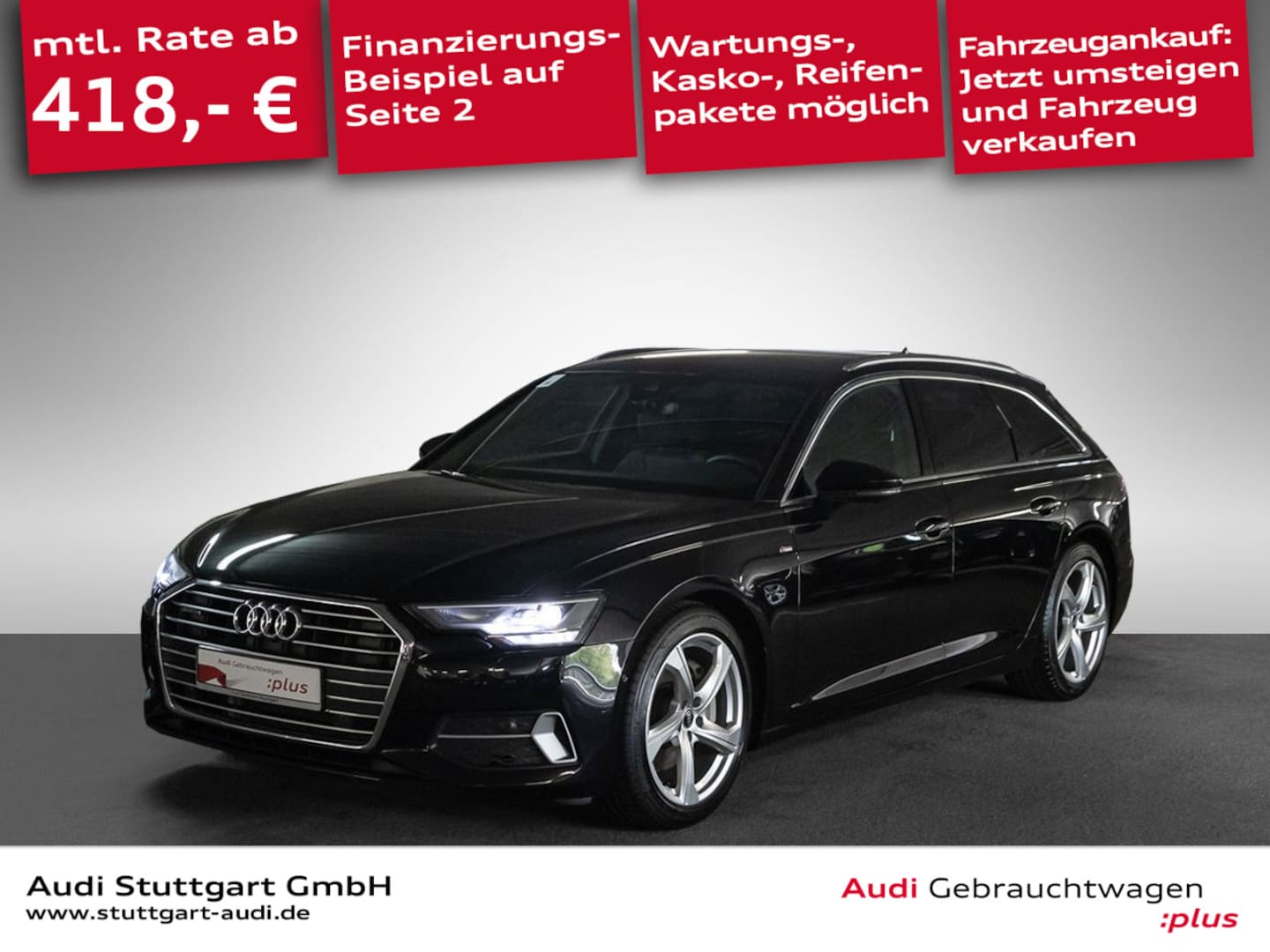 Bild über Audi A6 Avant sport 45 TDI quattro S tronic - für weitere Informationen kontaktieren Sie den Audi Partner