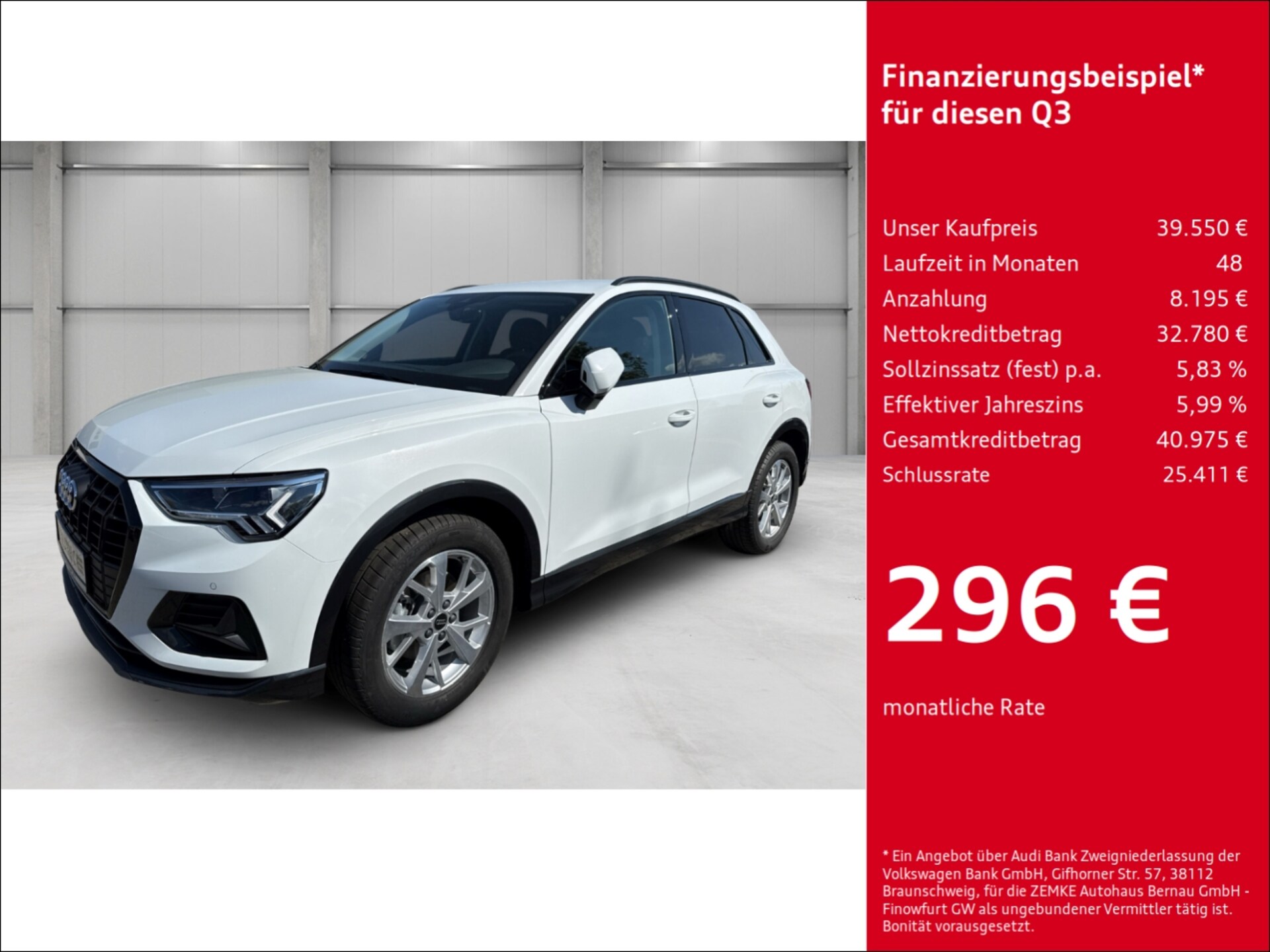 Audi Q3 SUV advanced