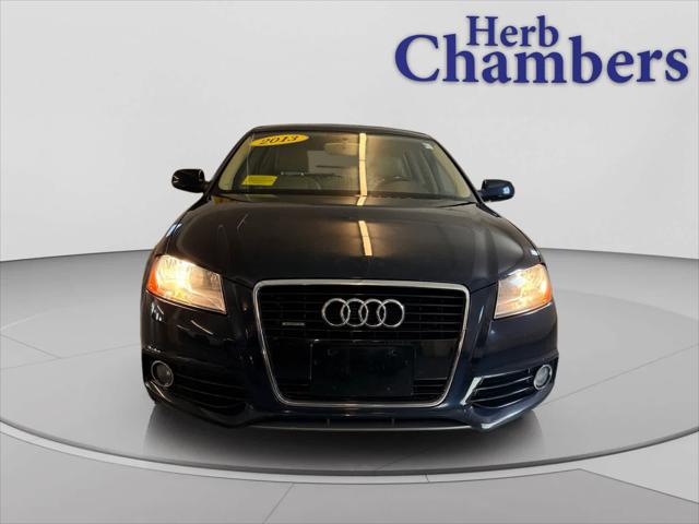 Used 2013 Audi A3 Premium with VIN WAUDFAFM4DA010415 for sale in Brookline, MA