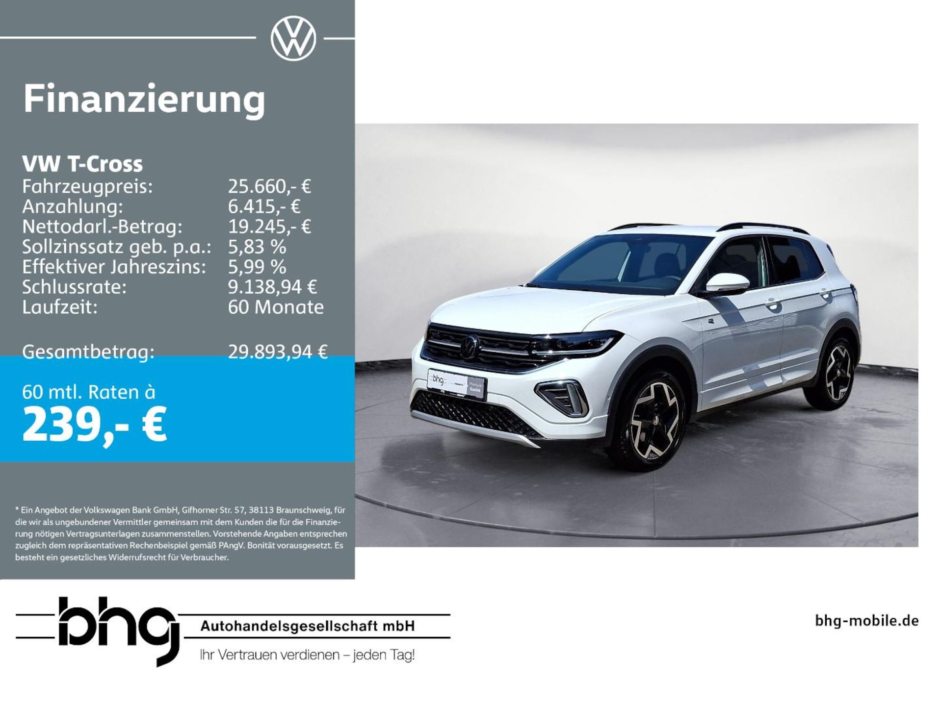 Volkswagen T-Cross R-Line