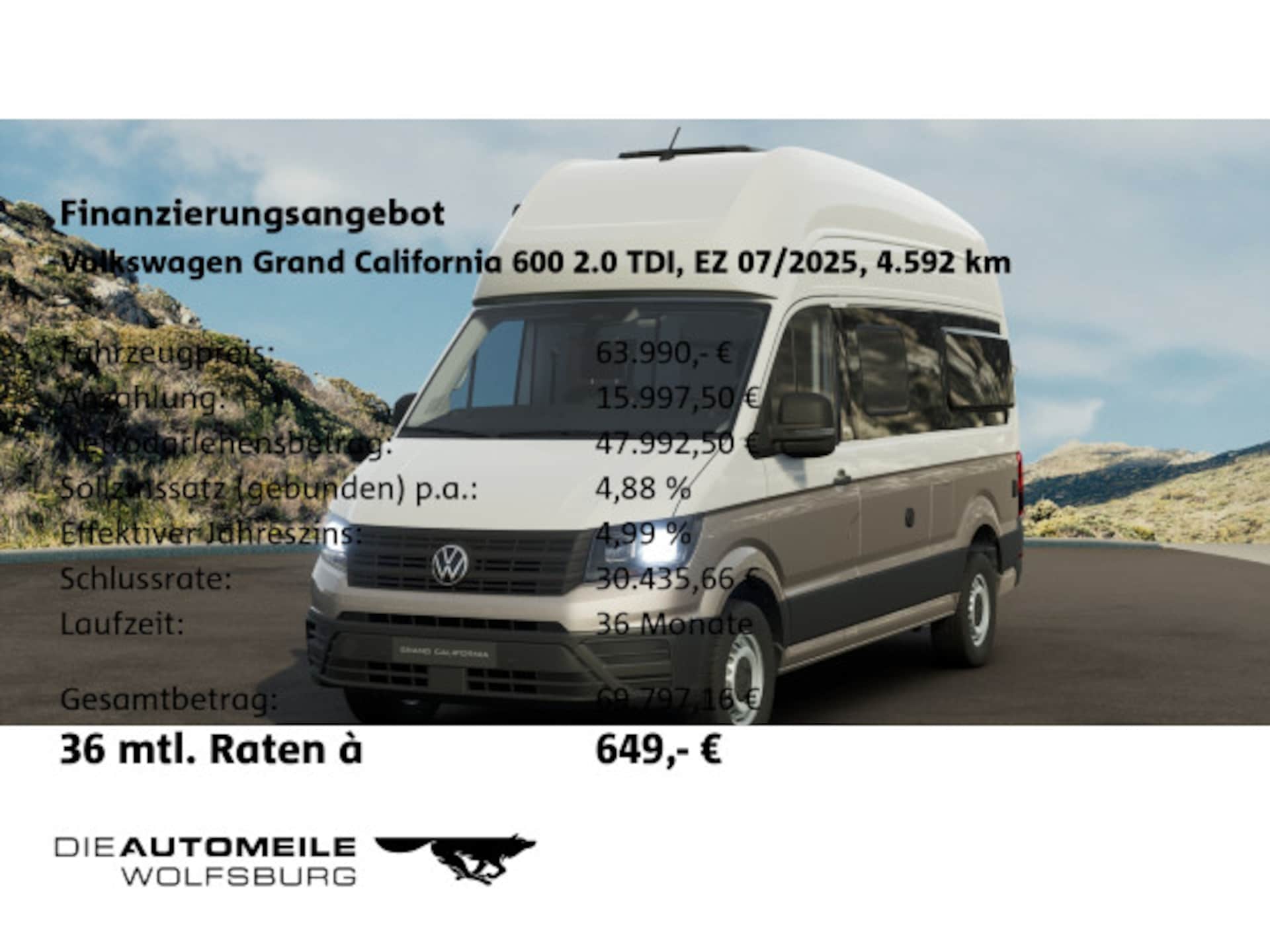 Volkswagen Grand California 600