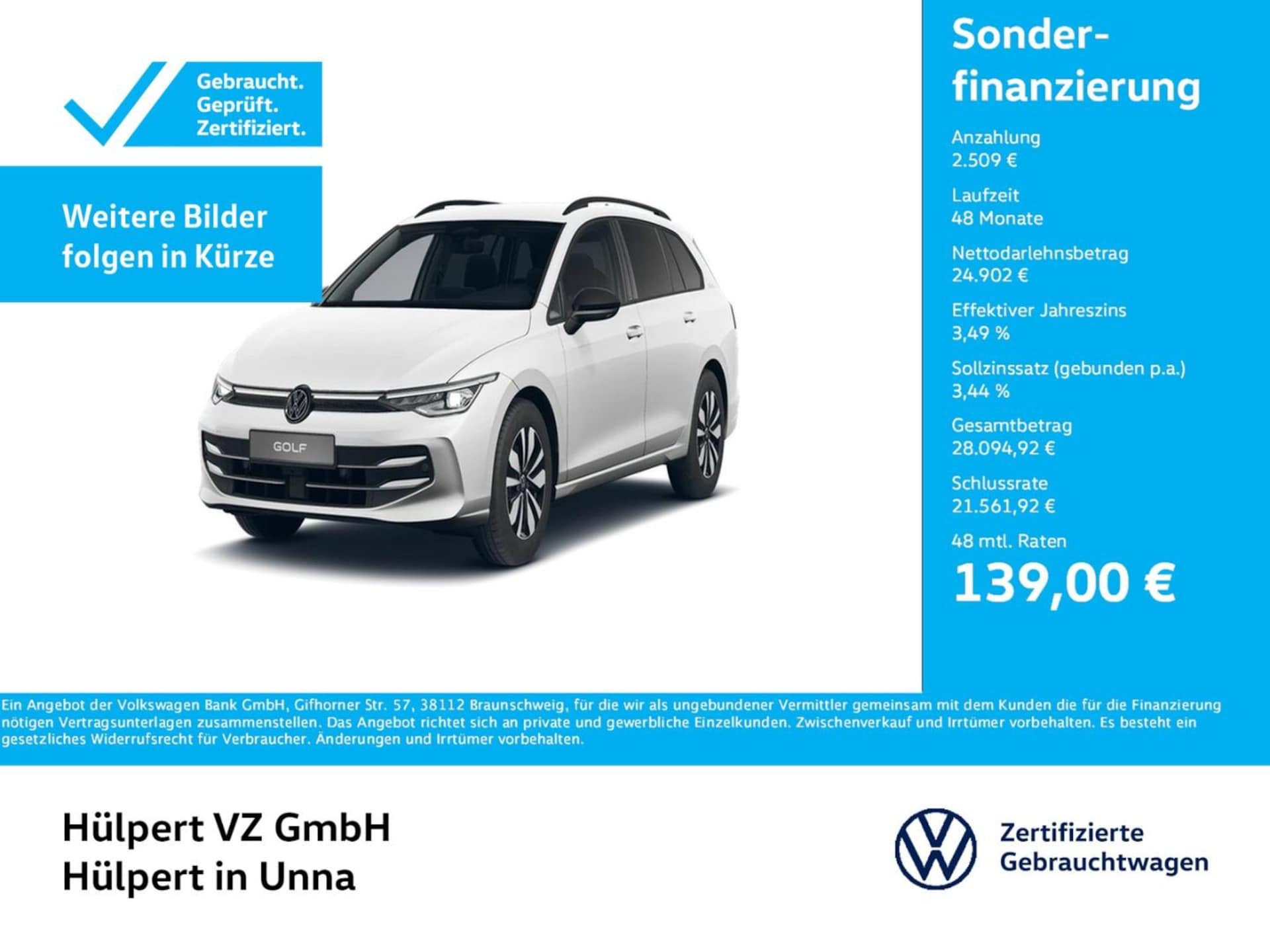 Volkswagen Golf Variant Goal