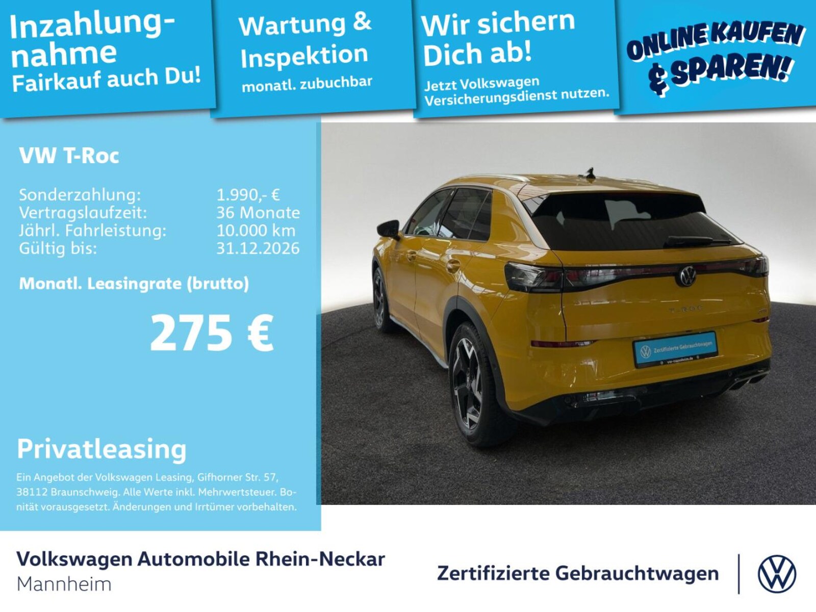 Volkswagen T-Roc – Bild 2