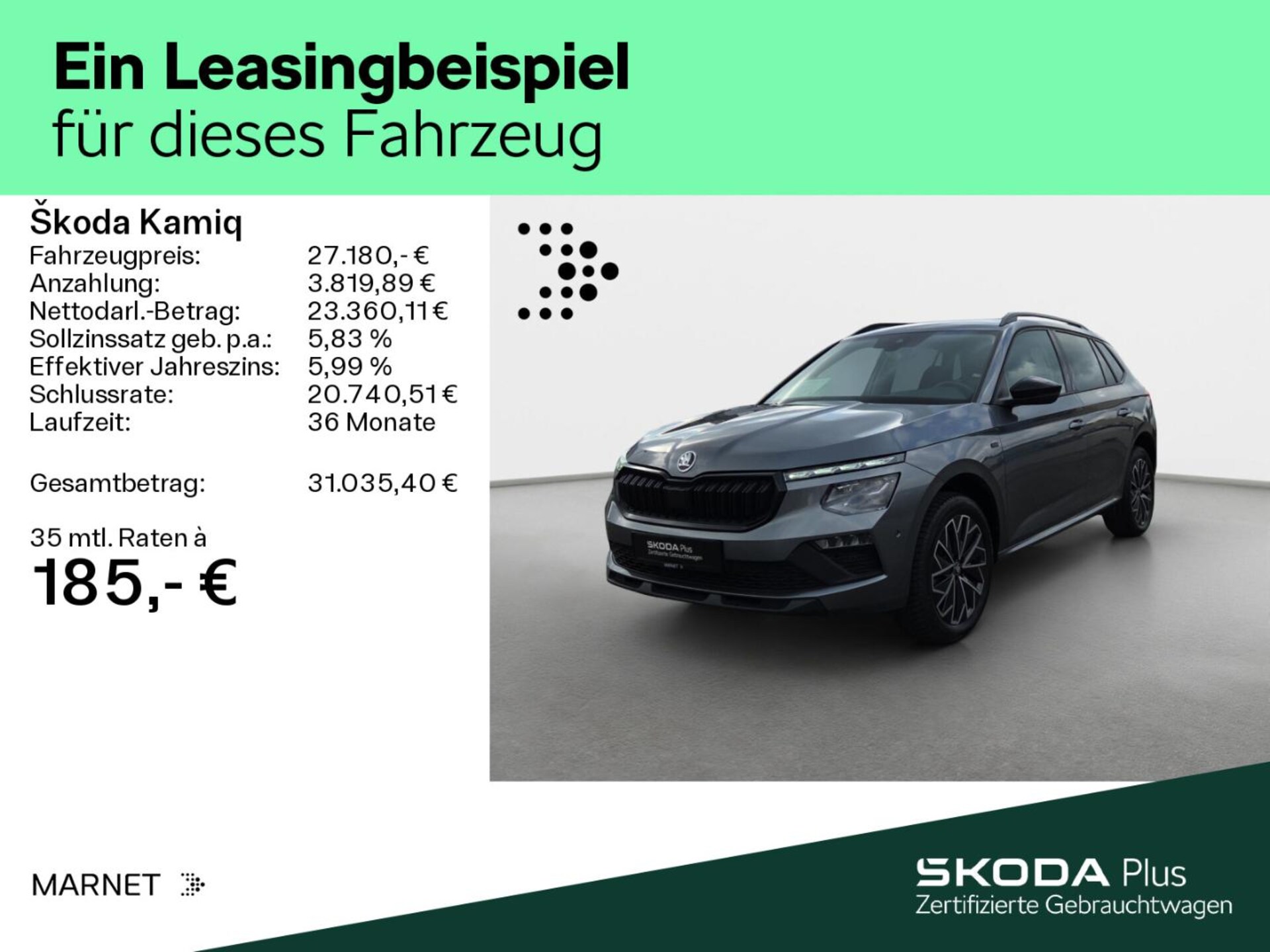Skoda Kamiq Tour