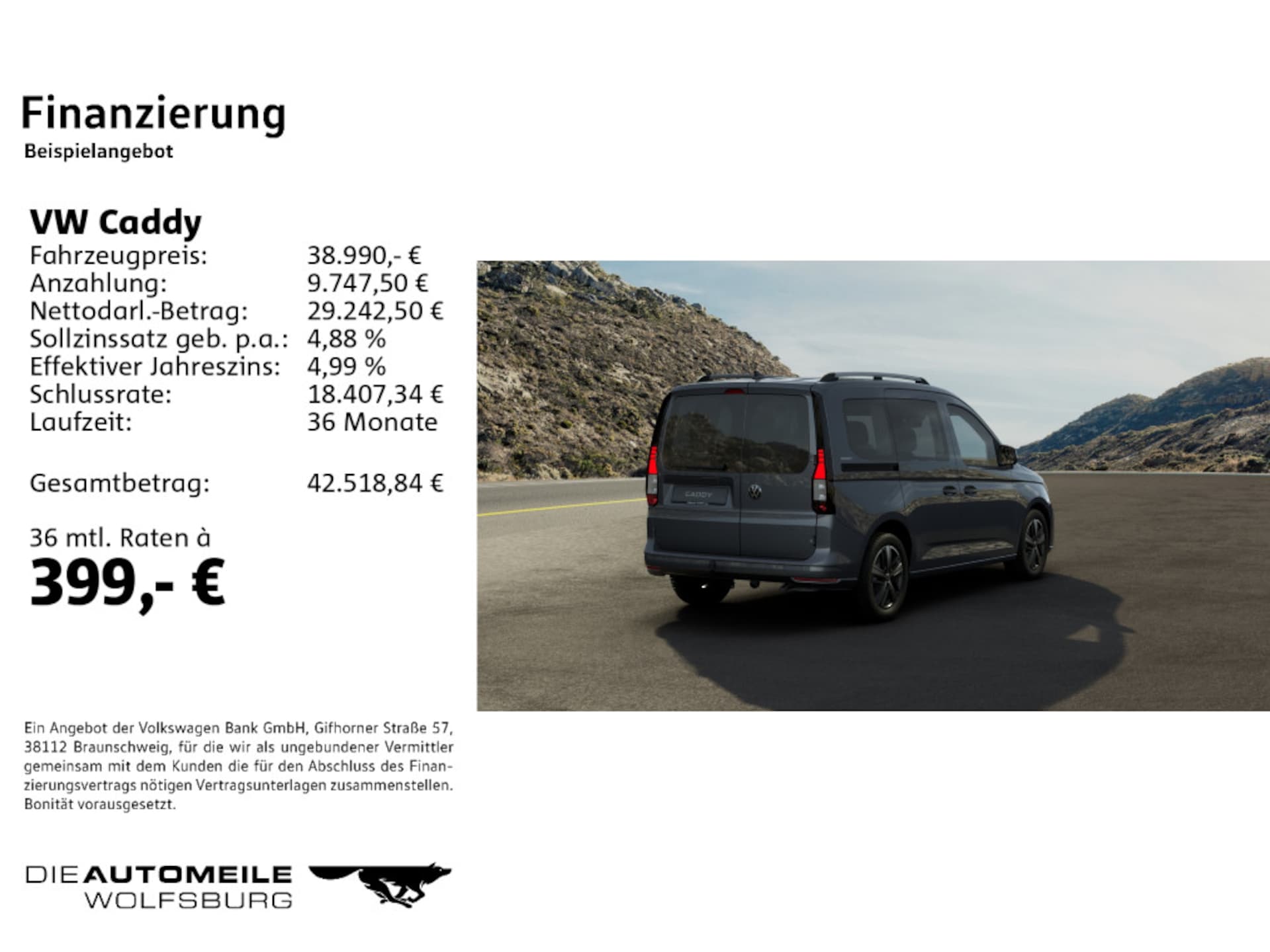Volkswagen Caddy ENERGY