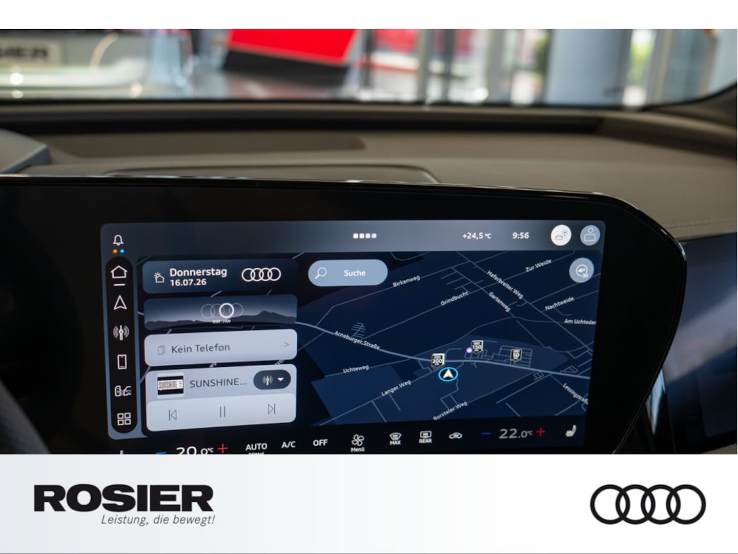 Bild über Audi Q4 Sportback e-tron e-tron quattro 220 kW - für weitere Informationen kontaktieren Sie den Audi Partner