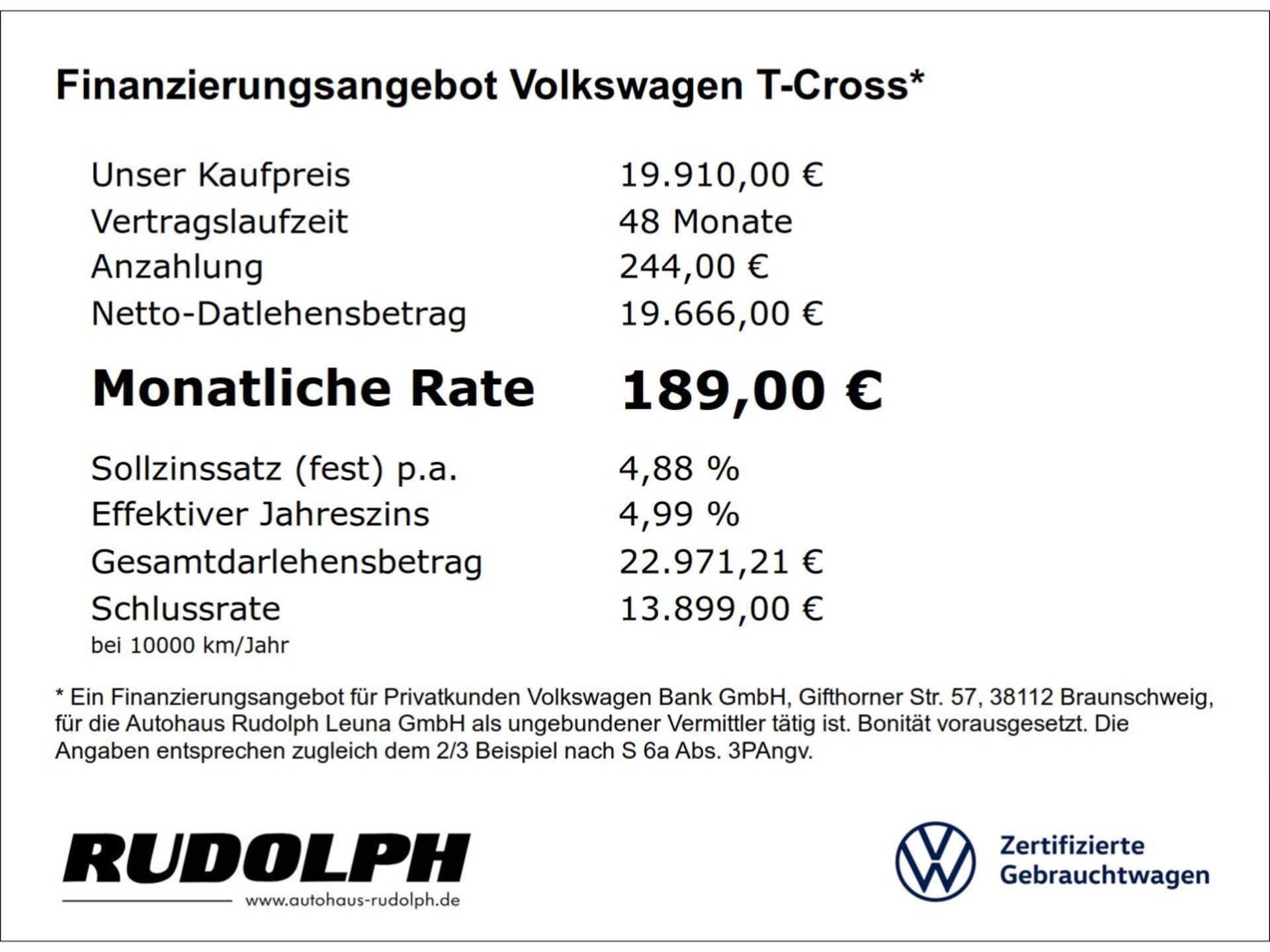 Volkswagen T-Cross Life