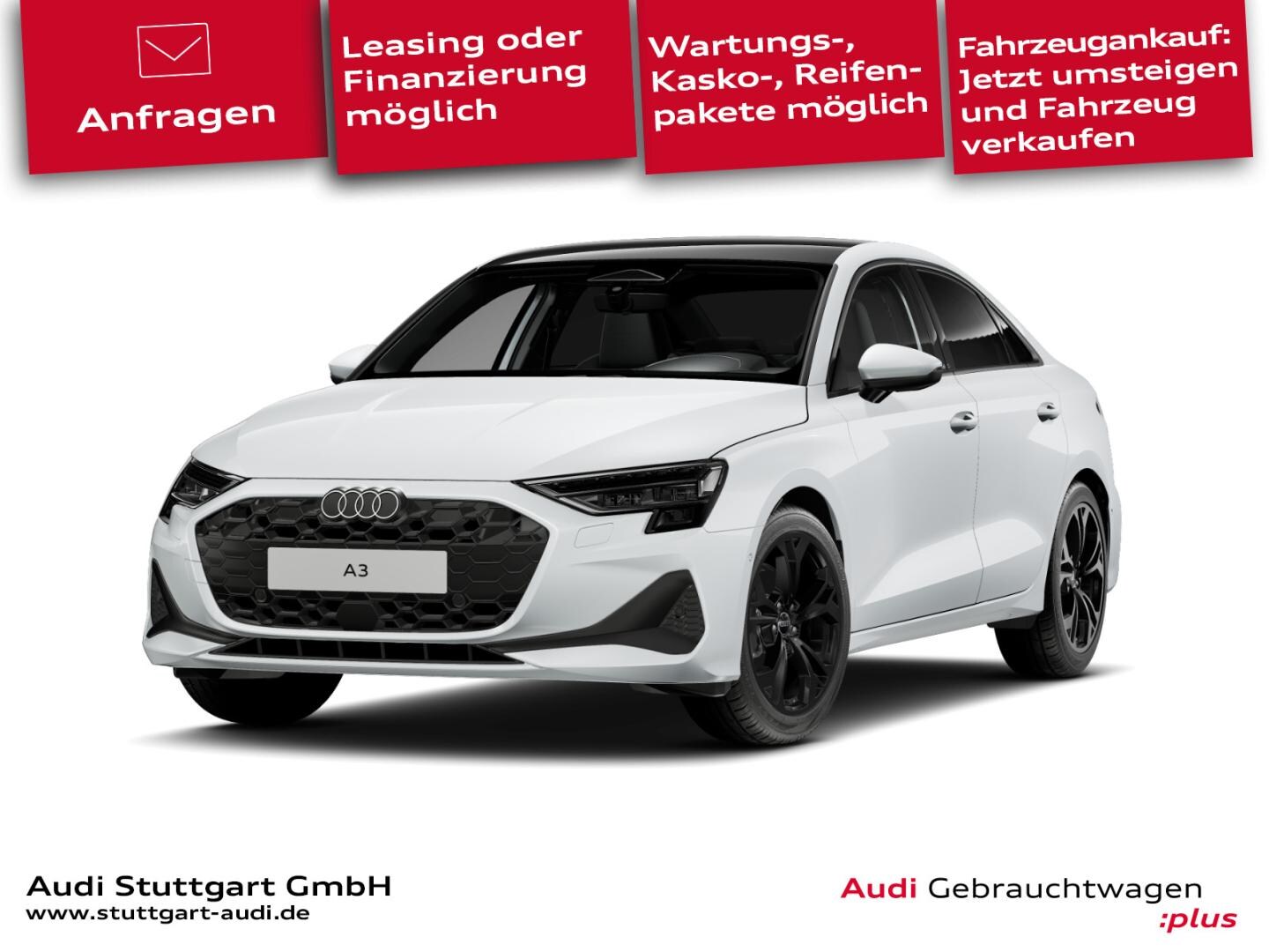 Bild über Audi A3 Limousine TFSI 85 kW S tronic - für weitere Informationen kontaktieren Sie den Audi Partner