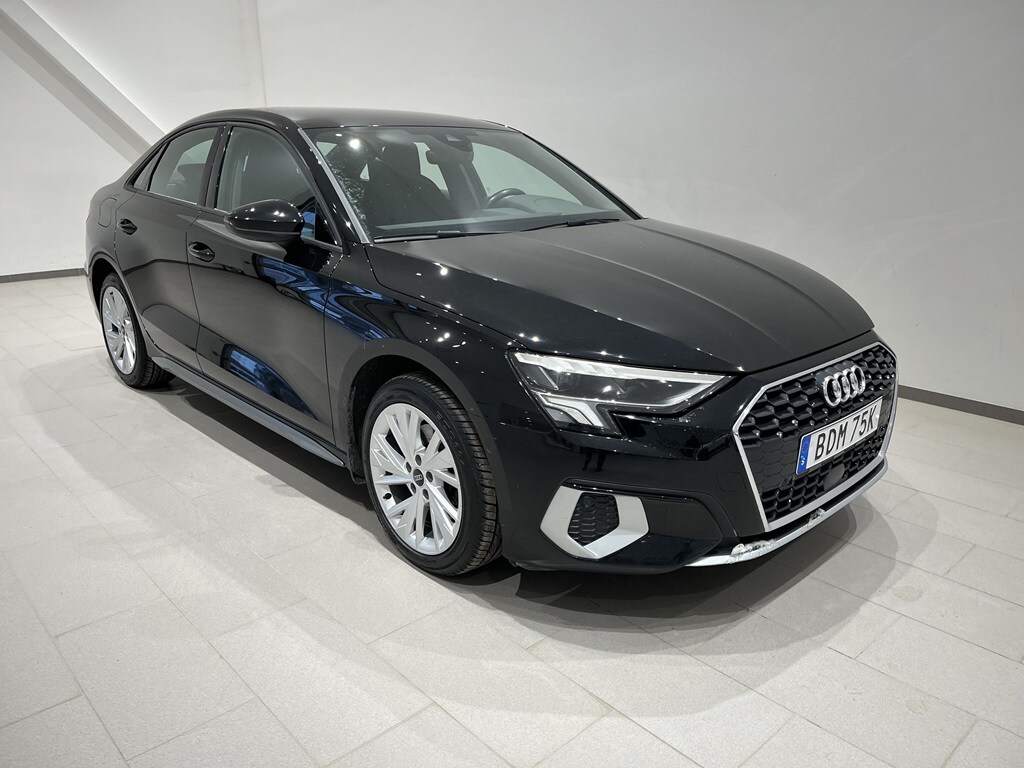 Bild som visar&nbsp;Audi A3 Sedan&nbsp;A3 Sedan 35 TFSI Proline advanced 150 hk S tronic - för mer information kontakta din Audi Partner