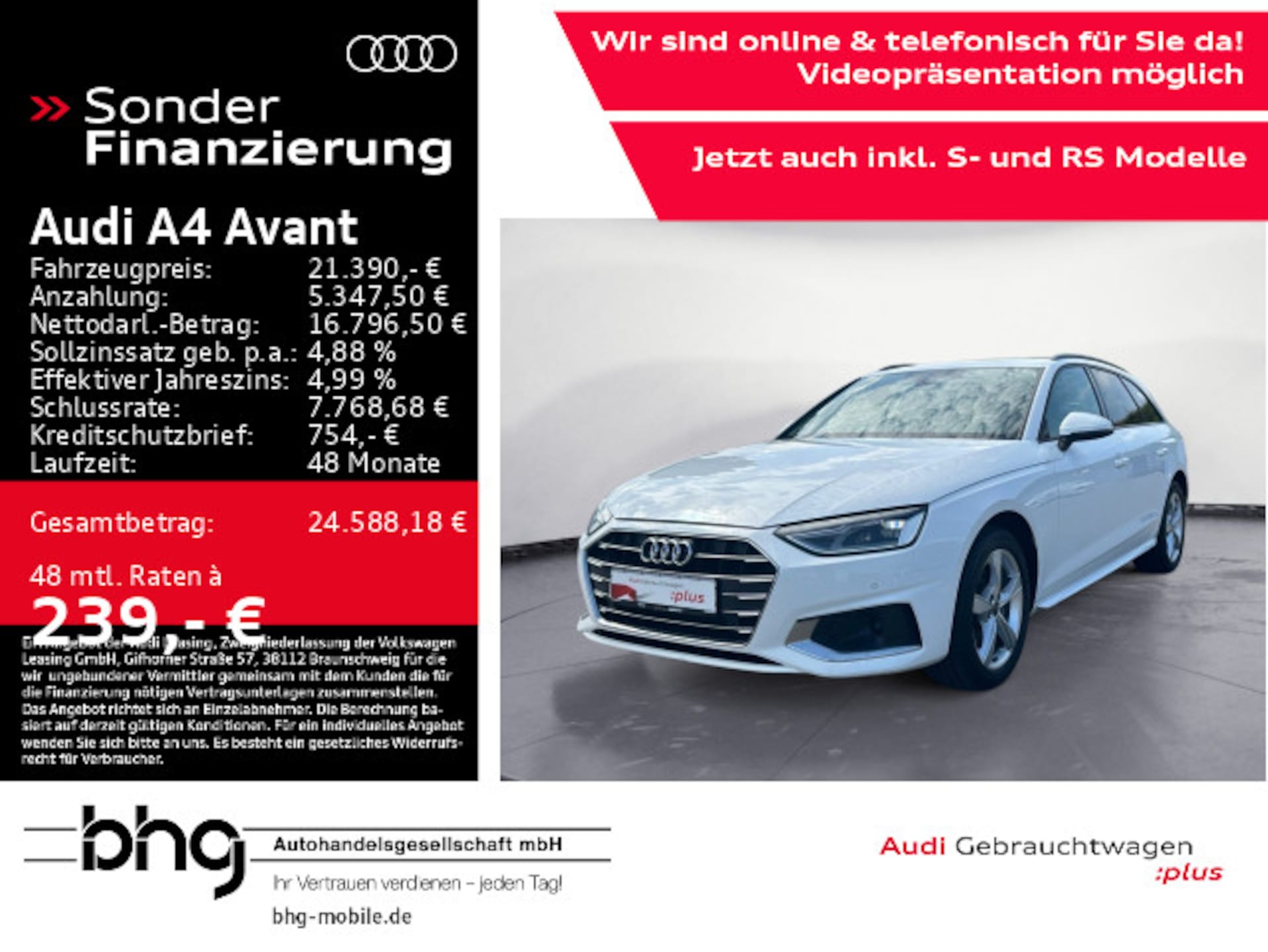 Audi A4 Avant Advanced