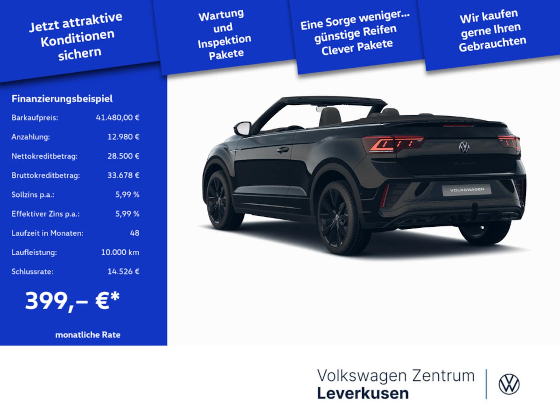 Volkswagen T-Roc Cabriolet R-Line
