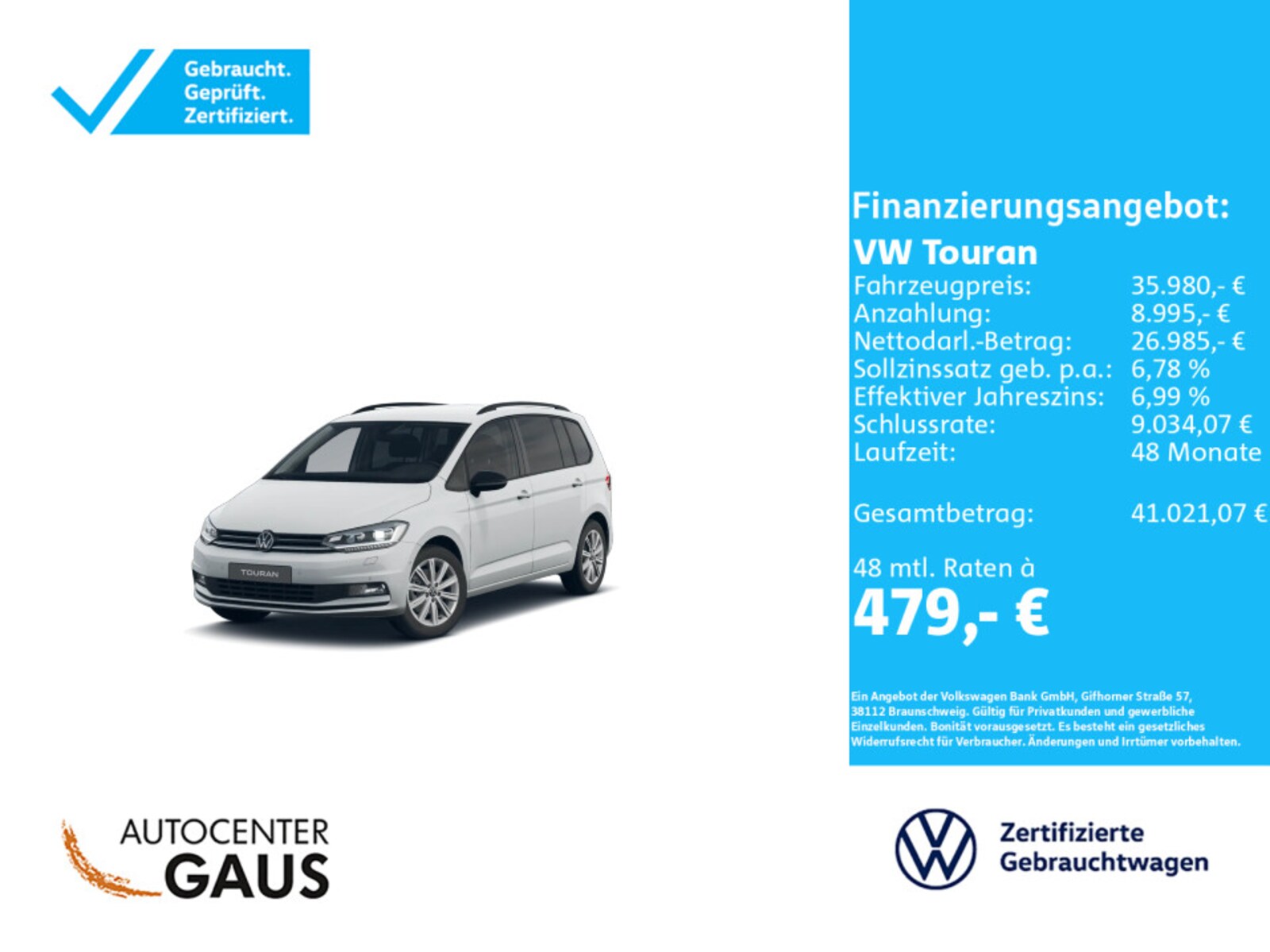 Volkswagen Touran – Bild 2
