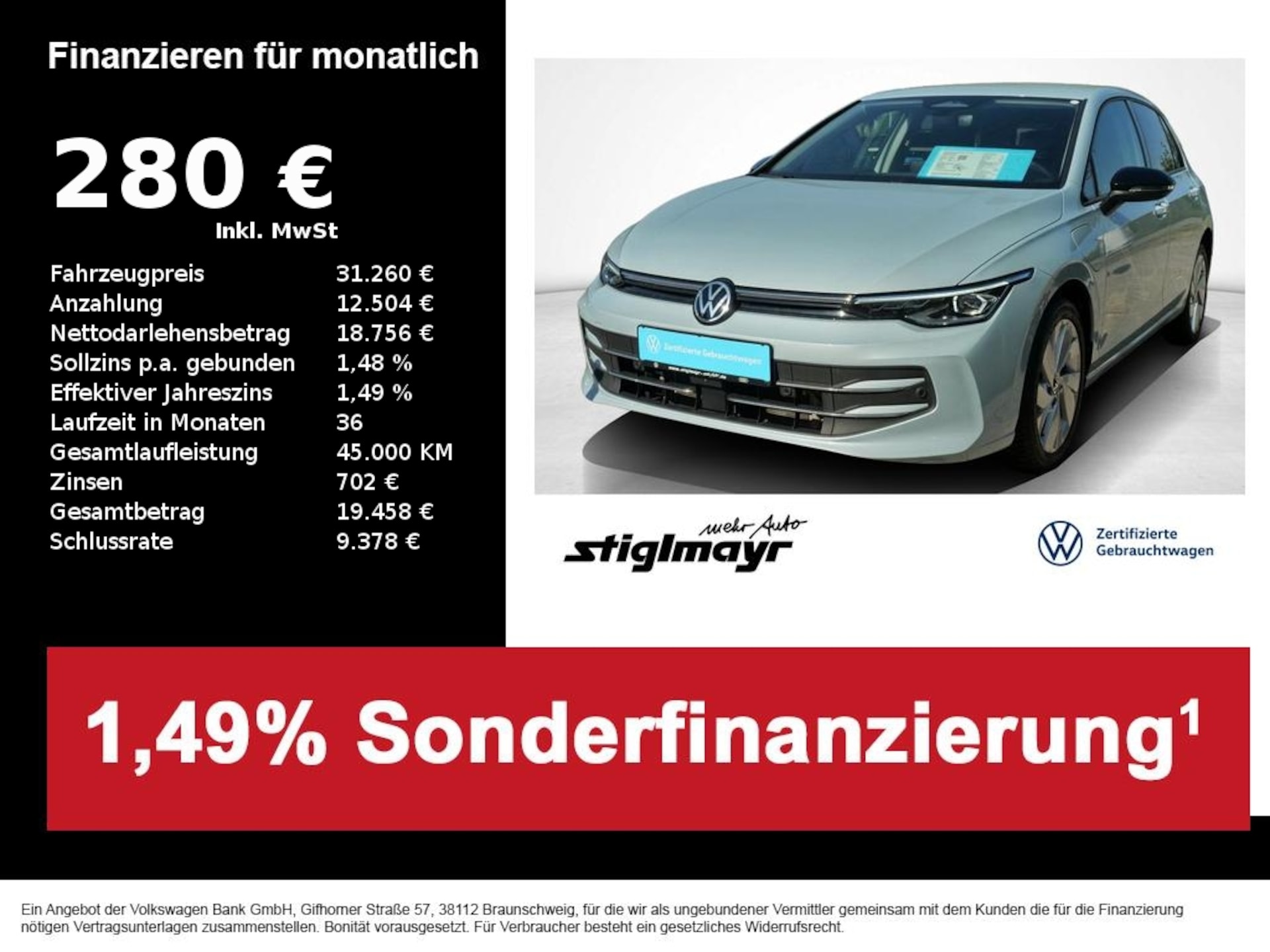 Volkswagen Golf Life