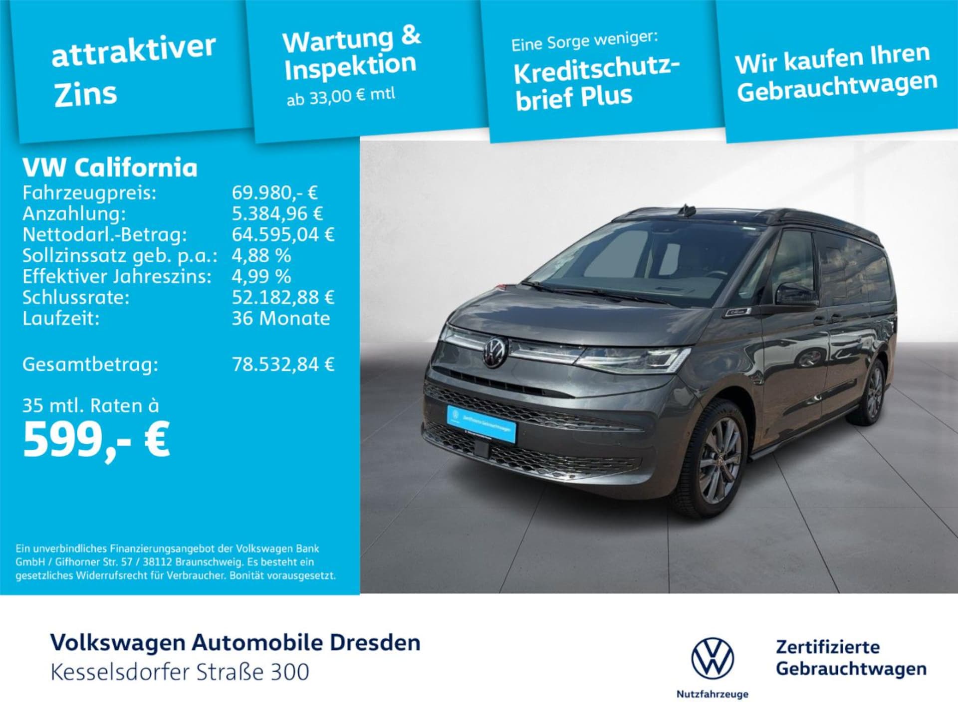 Volkswagen California Ocean
