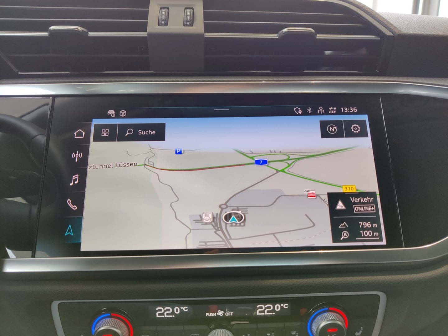 Bild über Audi Q3 TFSI 110 kW S tronic - für weitere Informationen kontaktieren Sie den Audi Partner
