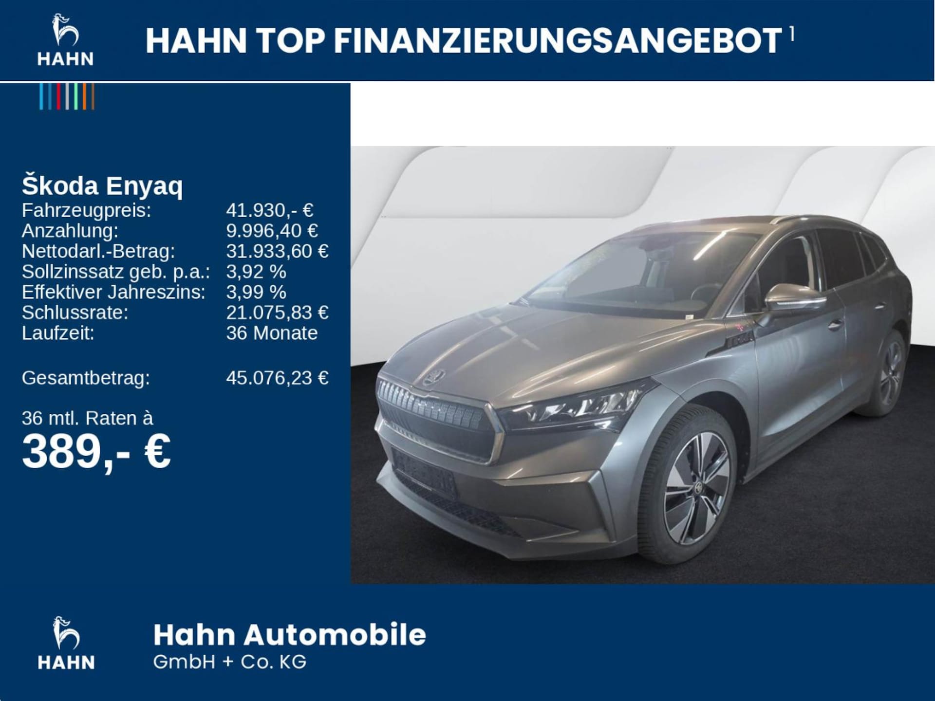 Skoda Enyaq Clever 85