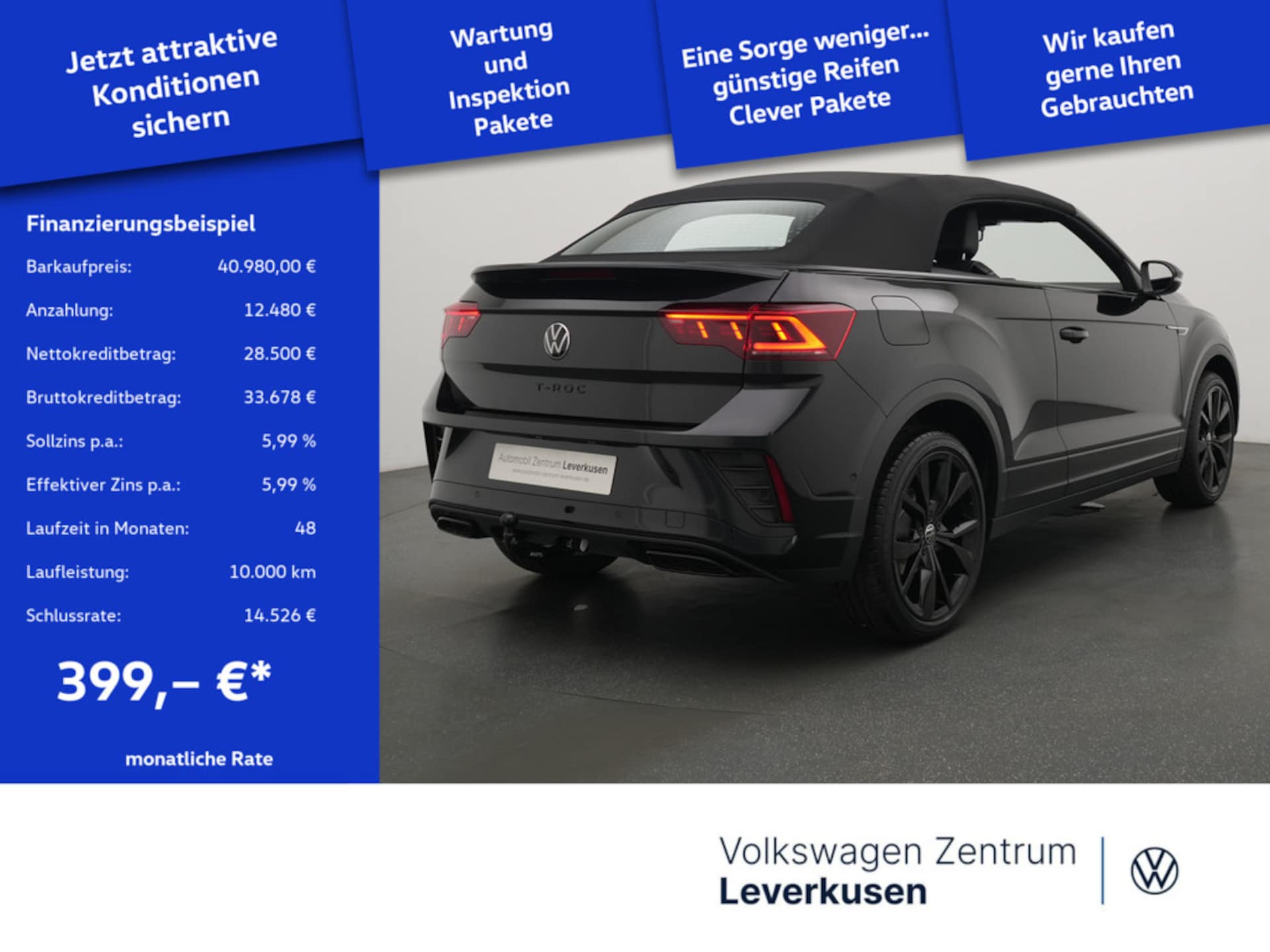 Volkswagen T-Roc Cabriolet R-Line