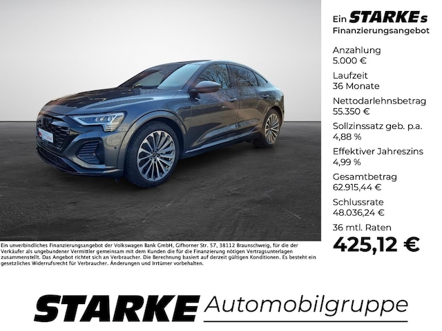 Image about Audi Q8 Sportback e-tron S line 55 e-tron quattro