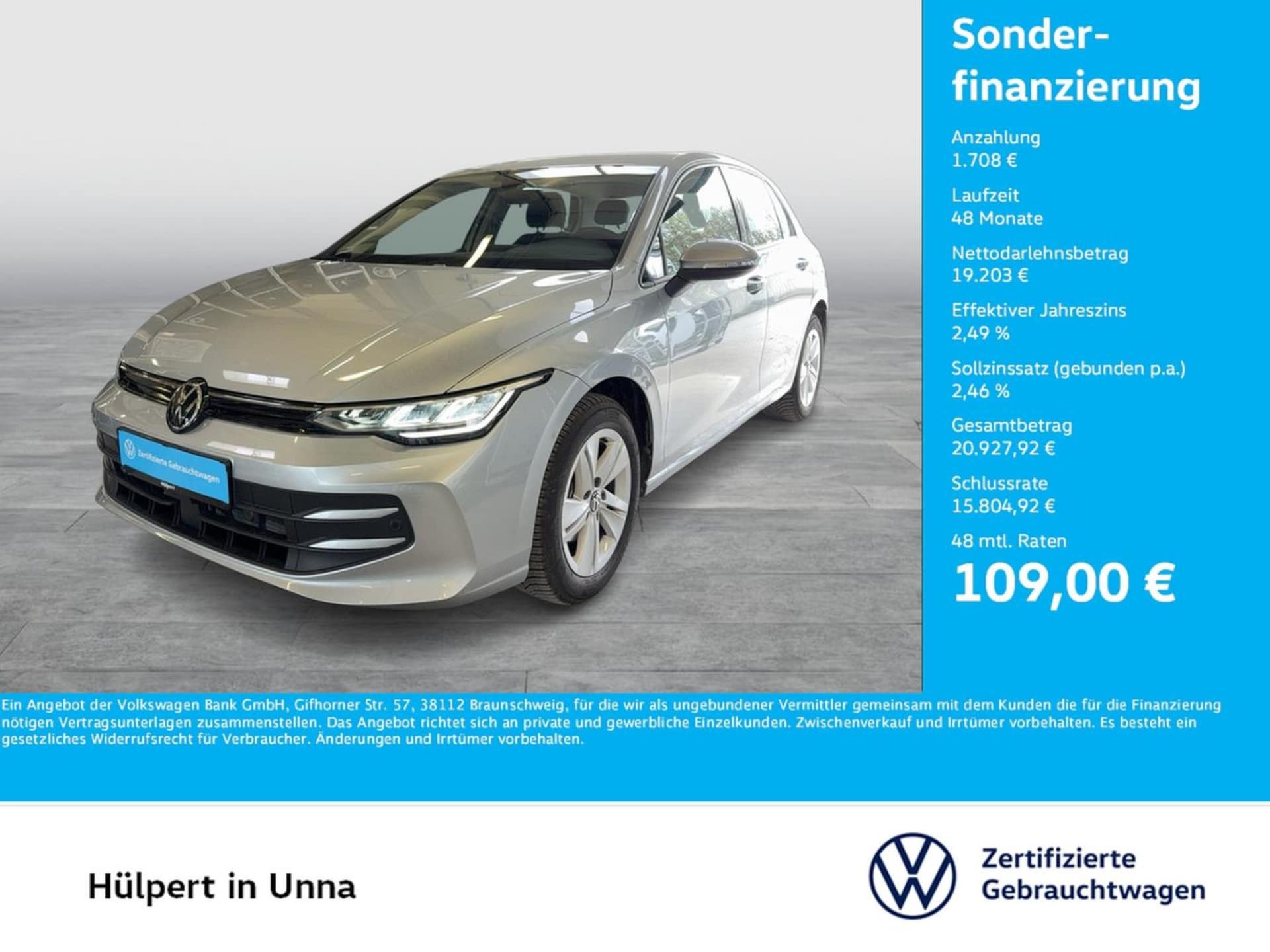 Volkswagen Golf Life