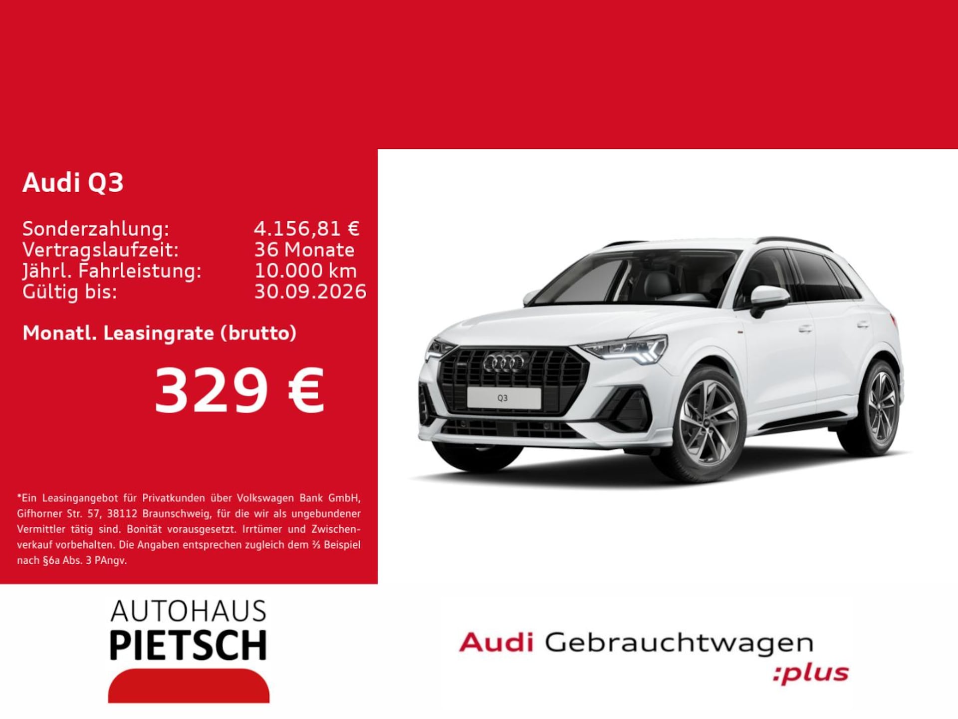 Audi Q3 SUV S line
