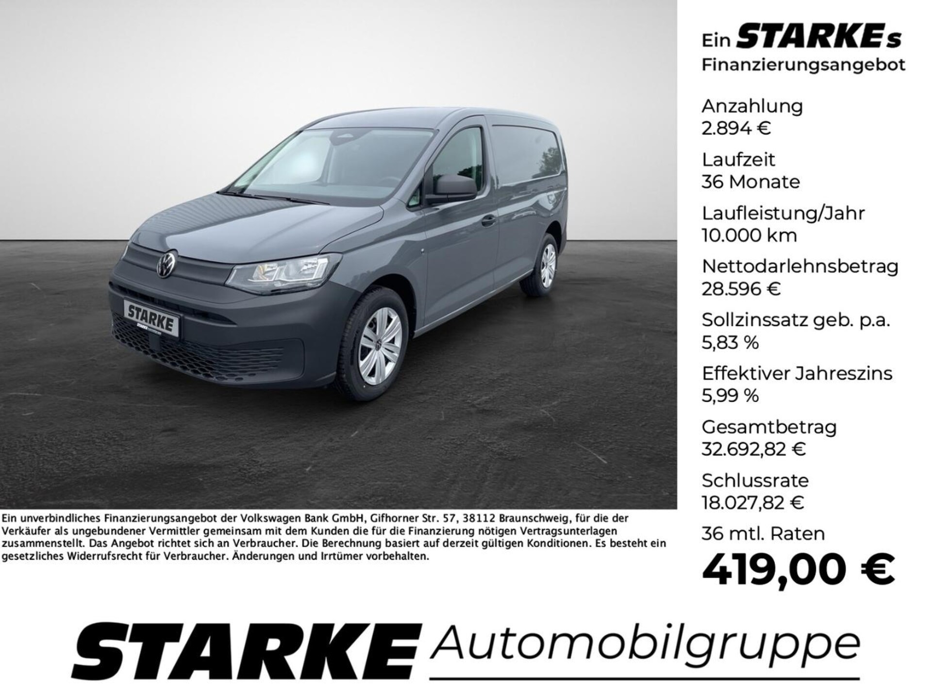 Volkswagen Caddy Maxi Cargo