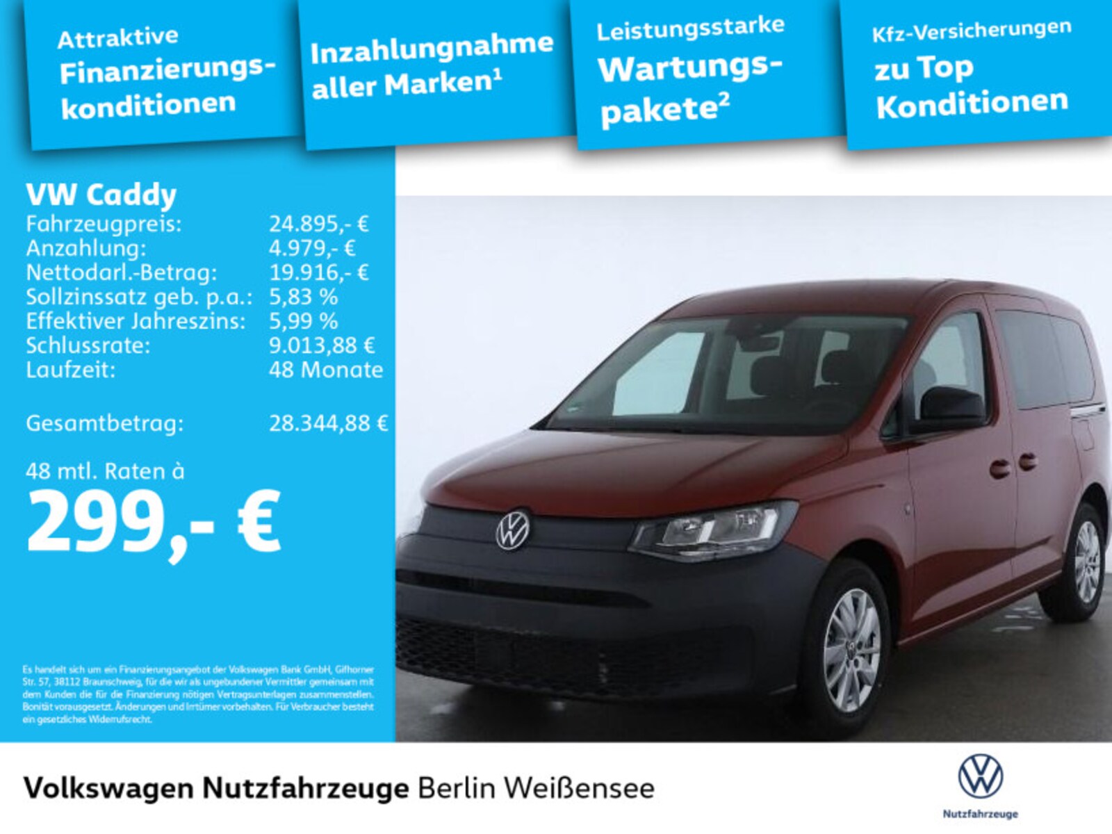 Volkswagen Caddy – Bild 2
