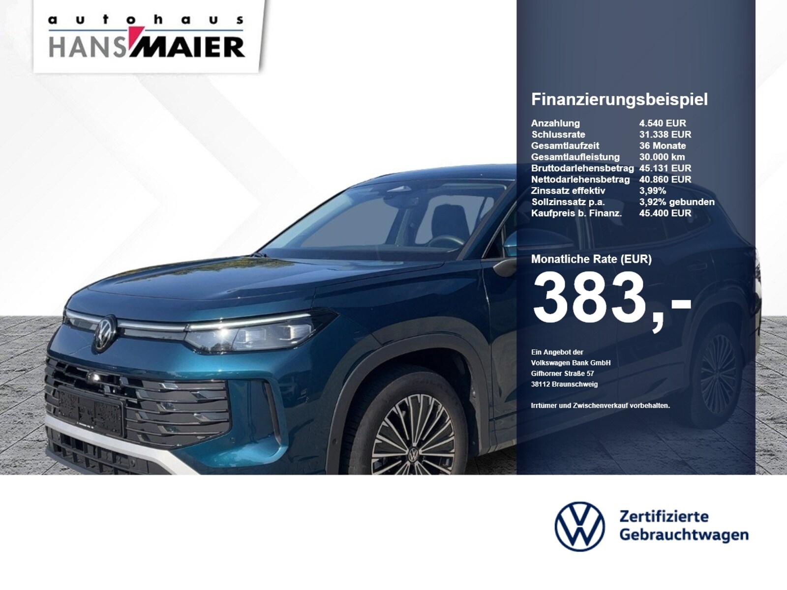 Volkswagen Tayron