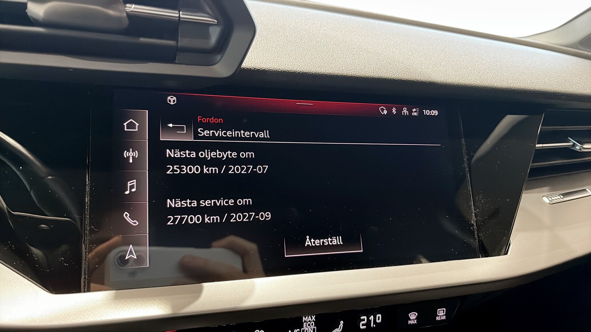 Bild som visar&nbsp;Audi A3 Sportback&nbsp;A3 Sportback 35 TFSI Proline 150 hk 6-växlad - för mer information kontakta din Audi Partner