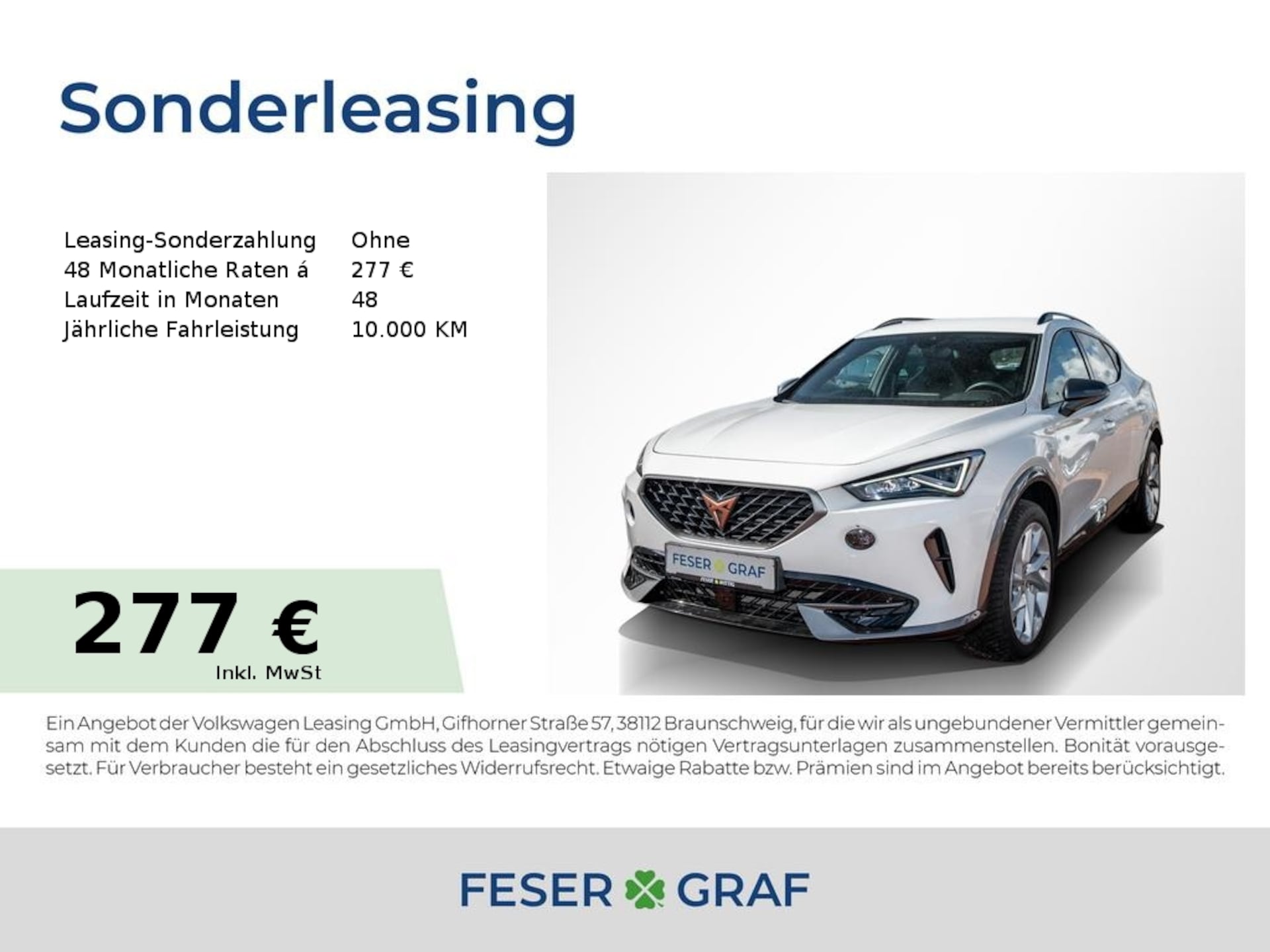 Cupra Formentor 2023 — Formentor 1.5 TSI DSG ACC/LED/Leder/Navi/SHZ/PDC