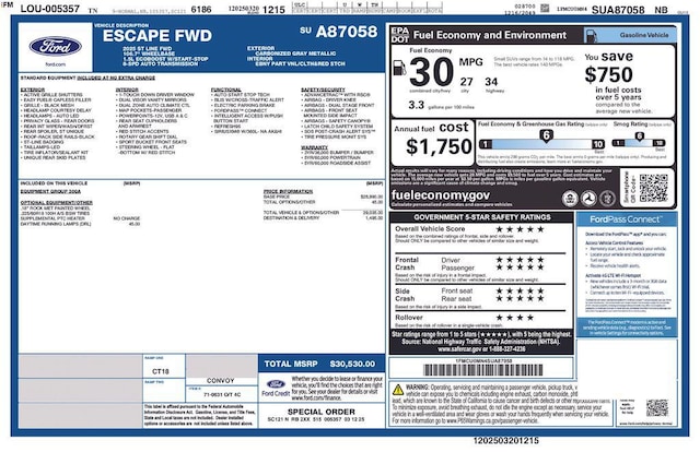 2025 Ford Escape