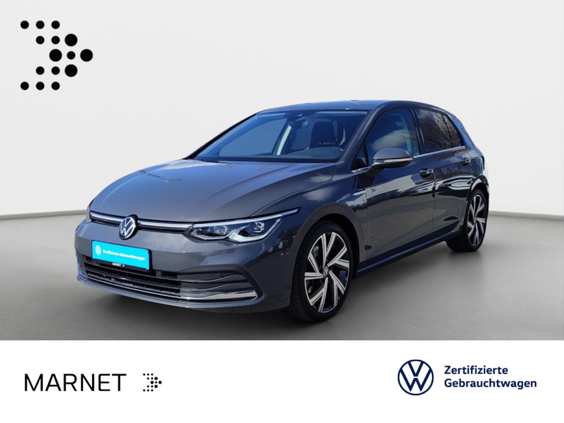 Volkswagen Golf 2022 — Golf VIII 2.0 TSI Style DSG* Navi*AHK*LED+*Kamera*SHZ*Sport-Fahrwerk*App-Connect*ACC*