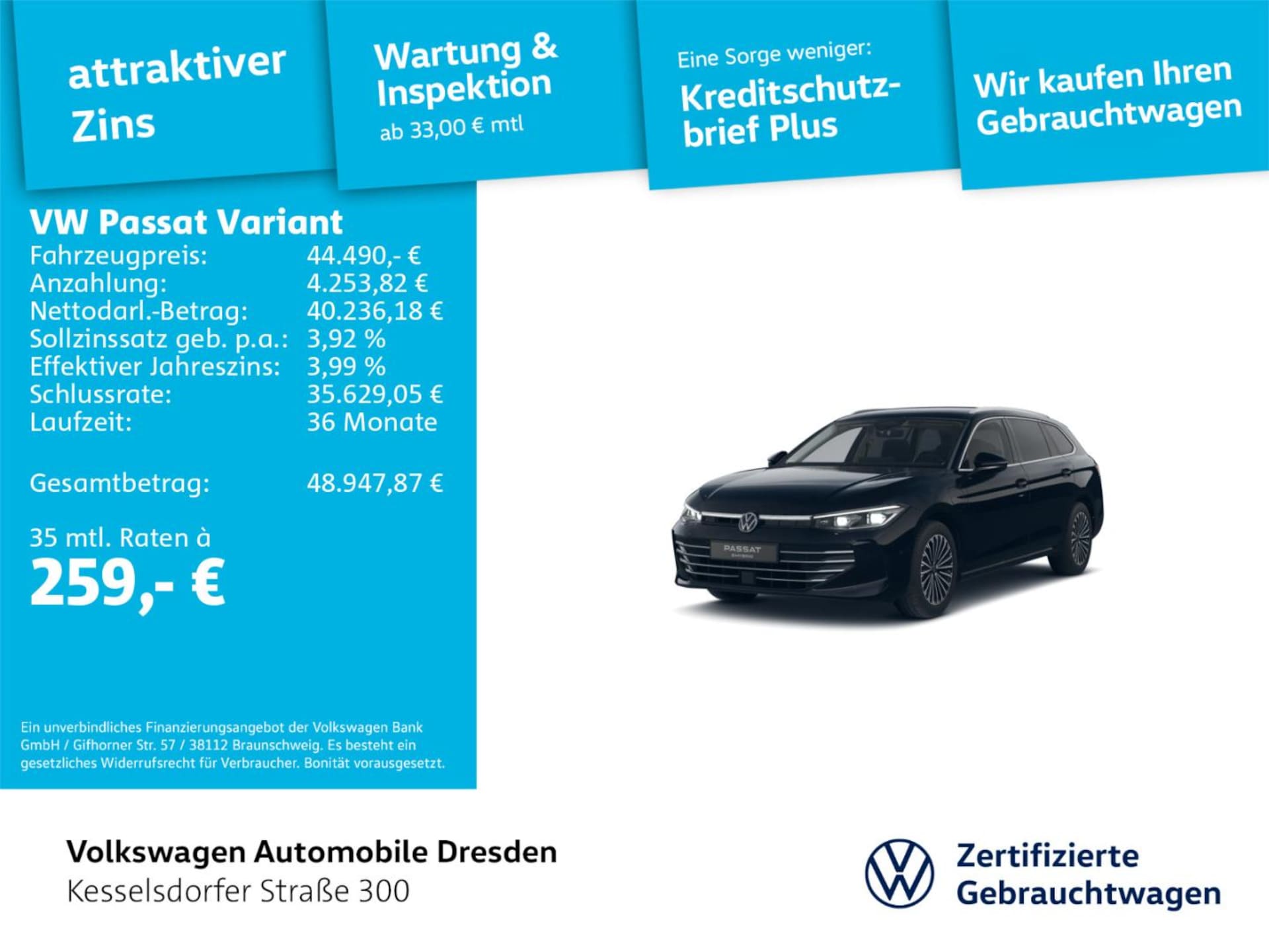Volkswagen Passat Elegance