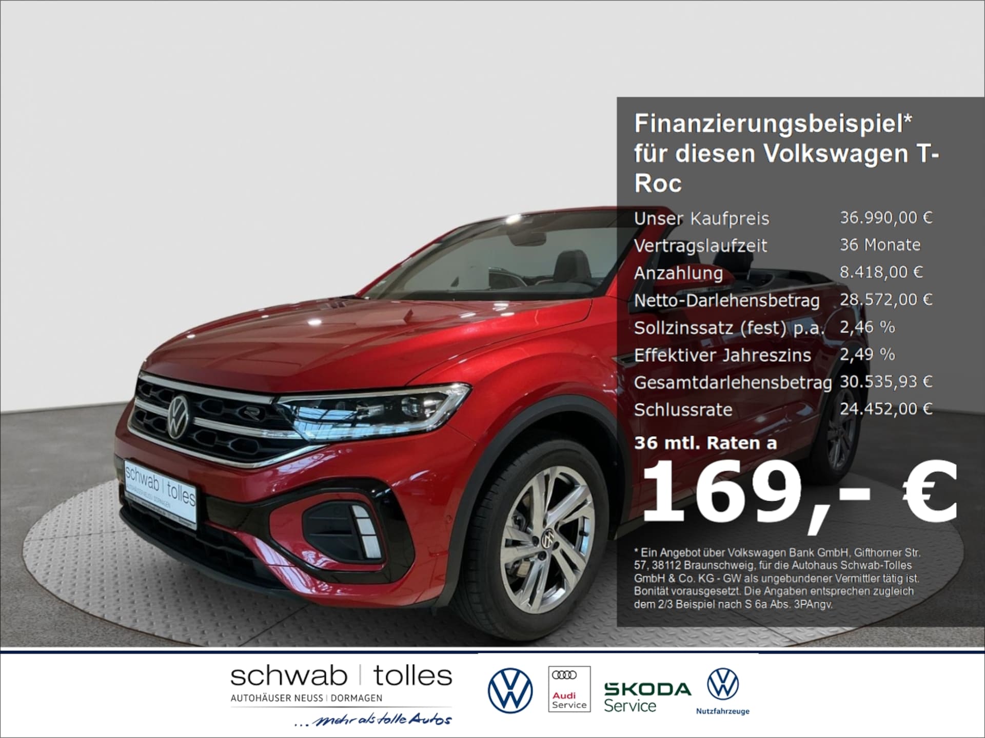 Volkswagen T-Roc Cabriolet R-Line