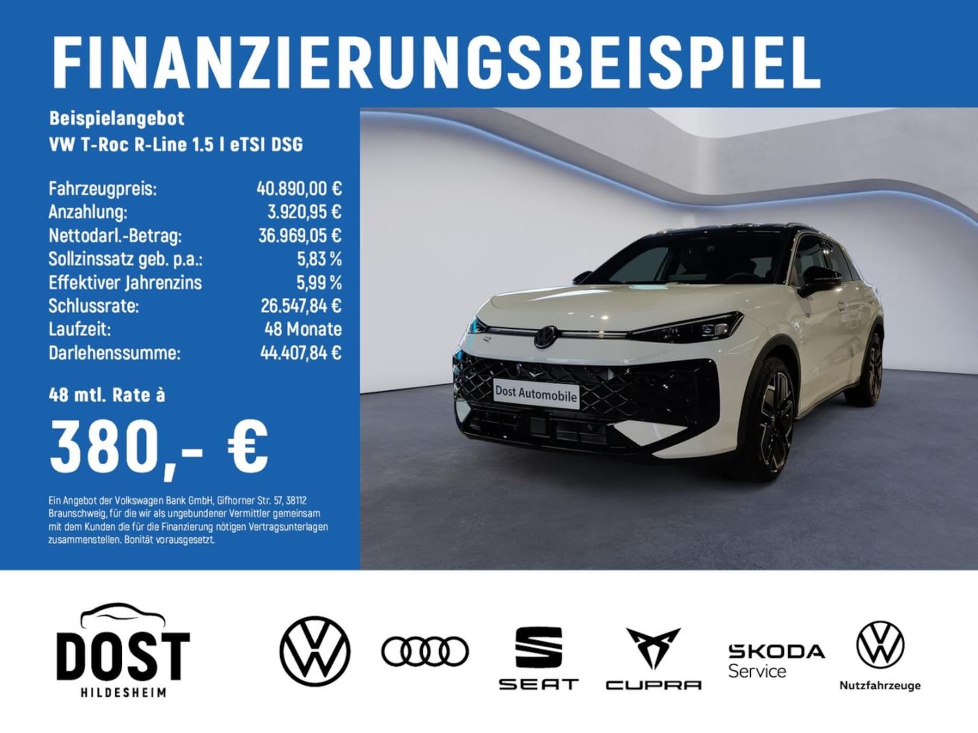 Volkswagen T-Roc R-Line