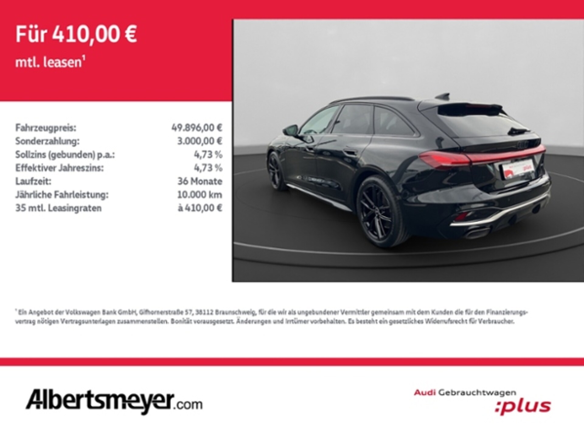 Audi A5 Avant edition one
