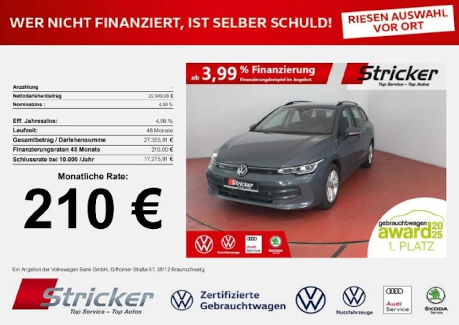 Volkswagen Golf Variant Life