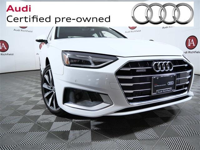 Used 2021 Audi A4 Premium with VIN WAUABAF45MA014567 for sale in Richfield, Minnesota