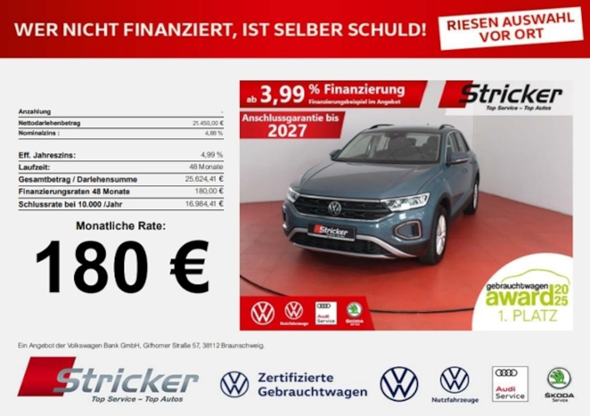 Volkswagen T-Roc Life