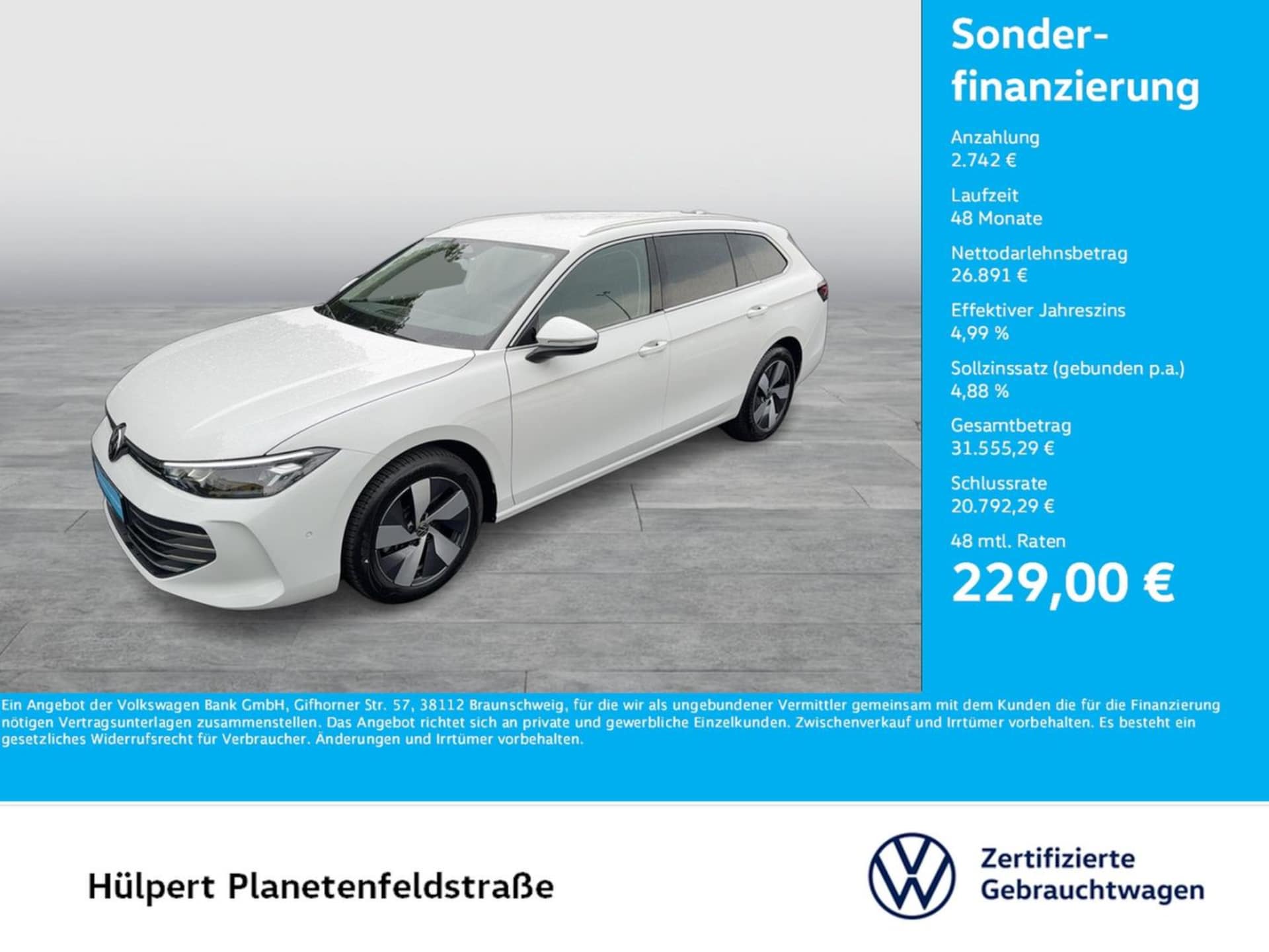 Volkswagen Passat Business