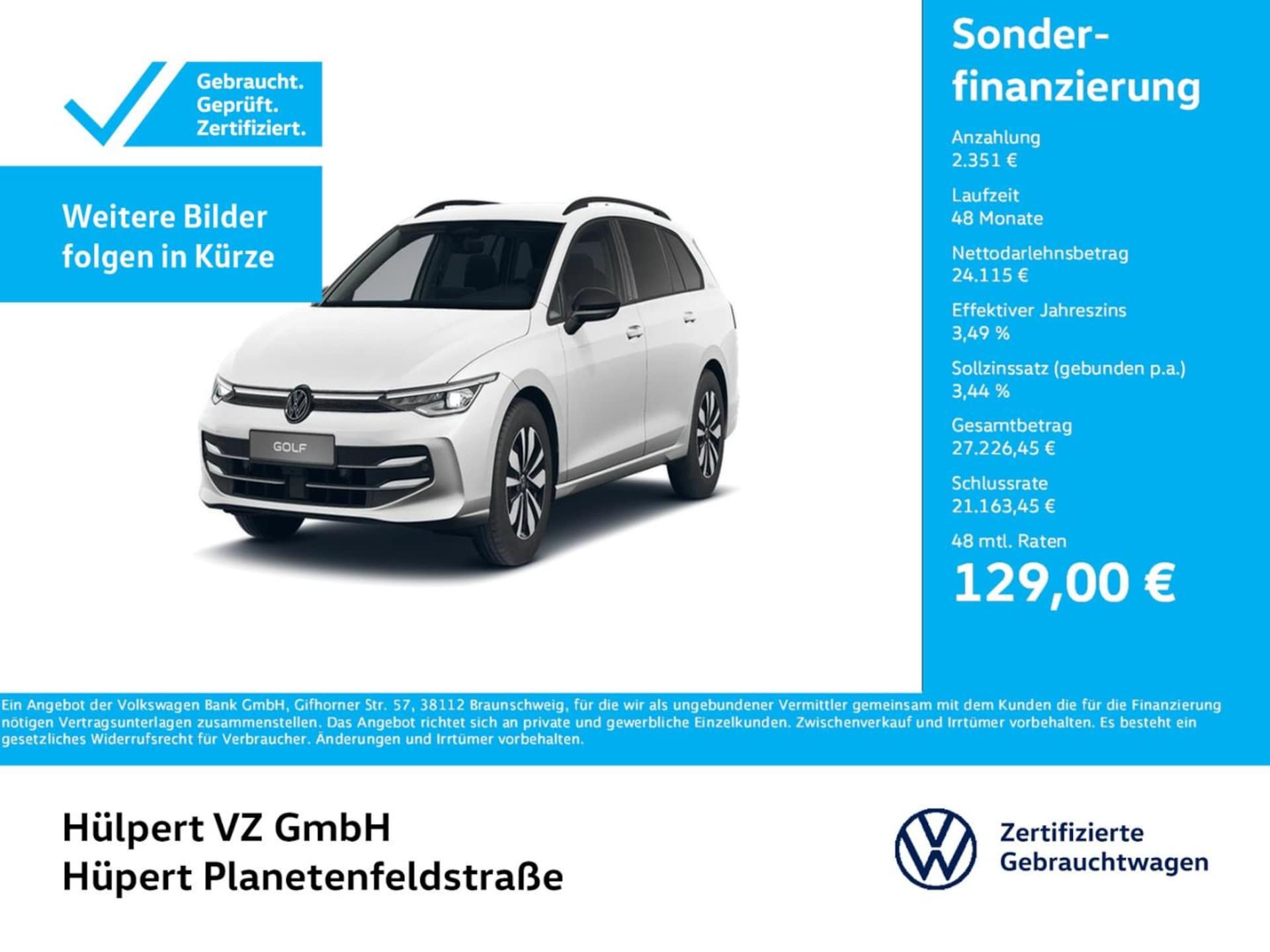 Volkswagen Golf Variant Goal